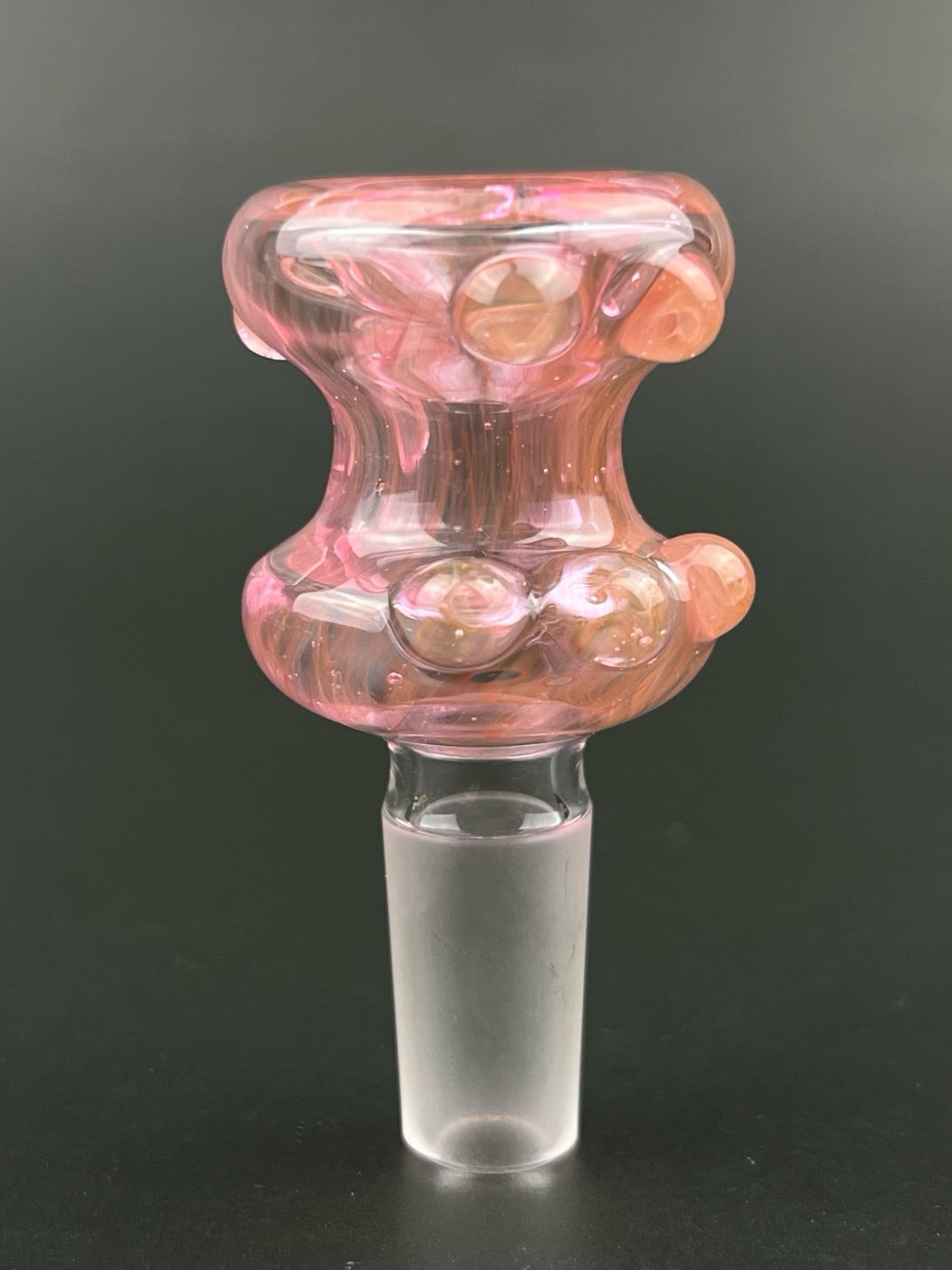 Preview pic of 14mm Glass Bowl Slide – Single Hole by The Beardless Menace