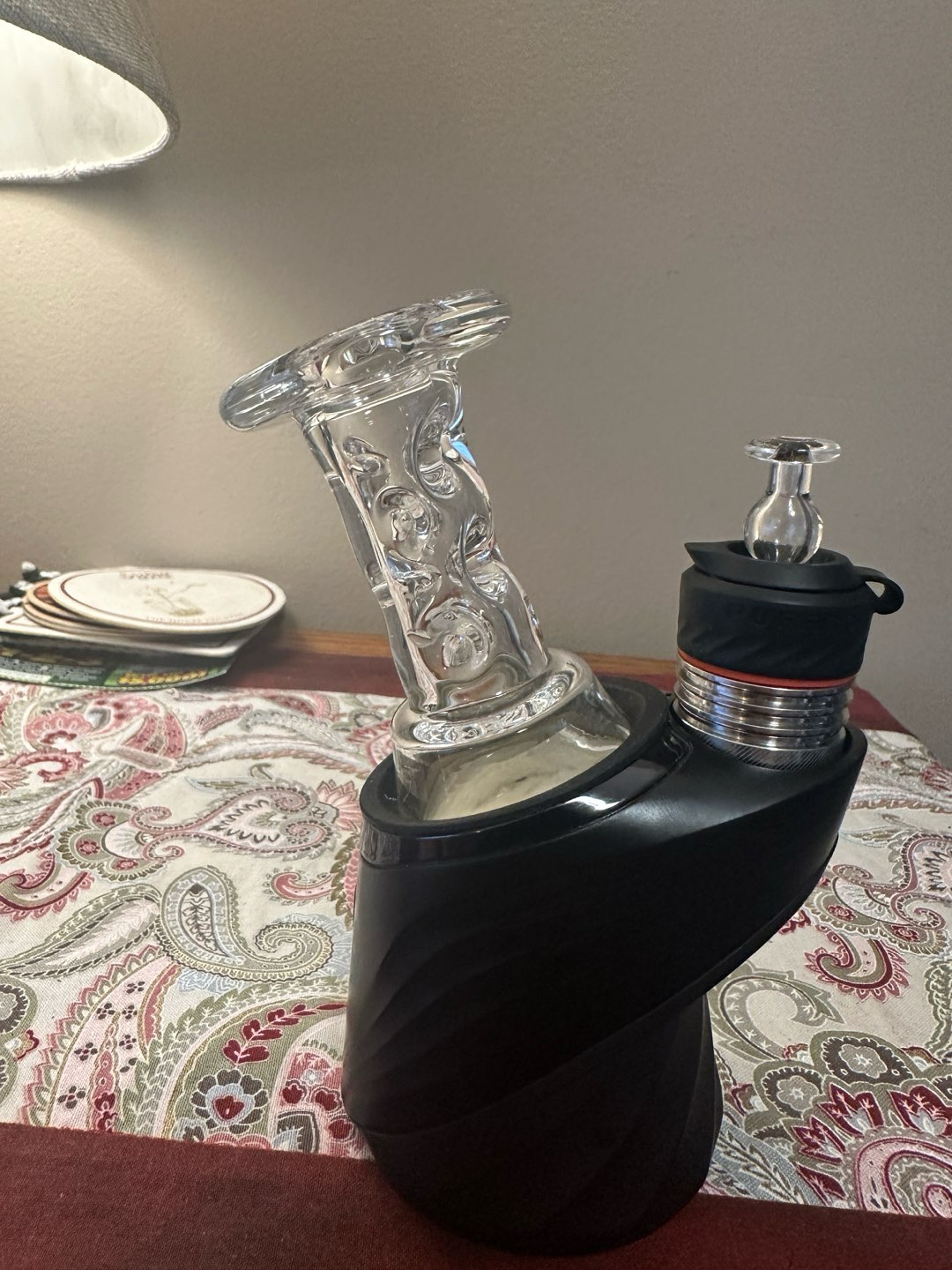 Preview pic of Durin Glass Puffco Cooling Tower Dry Top