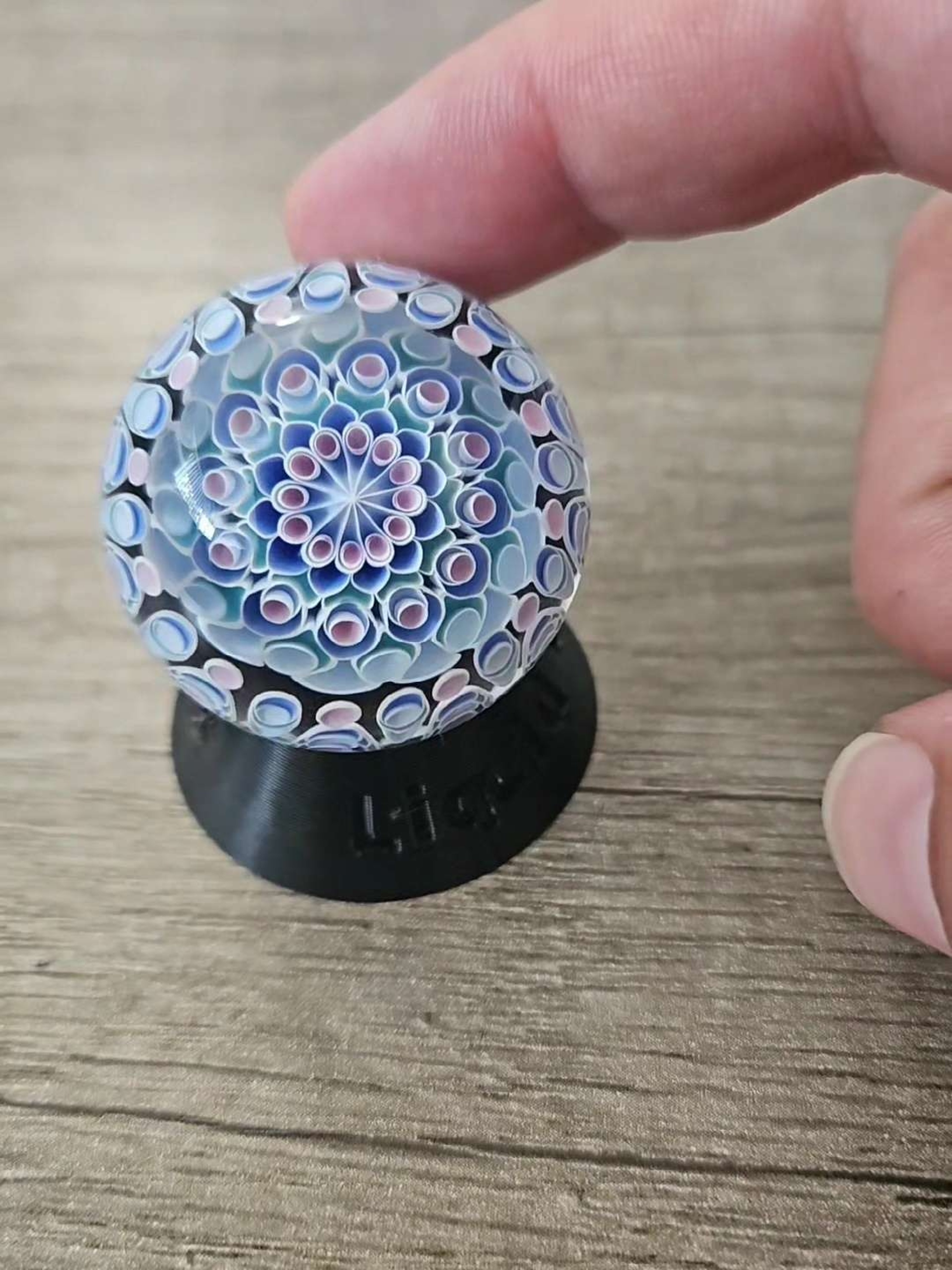 Preview pic of Olour Glass - Dot Stack Marble