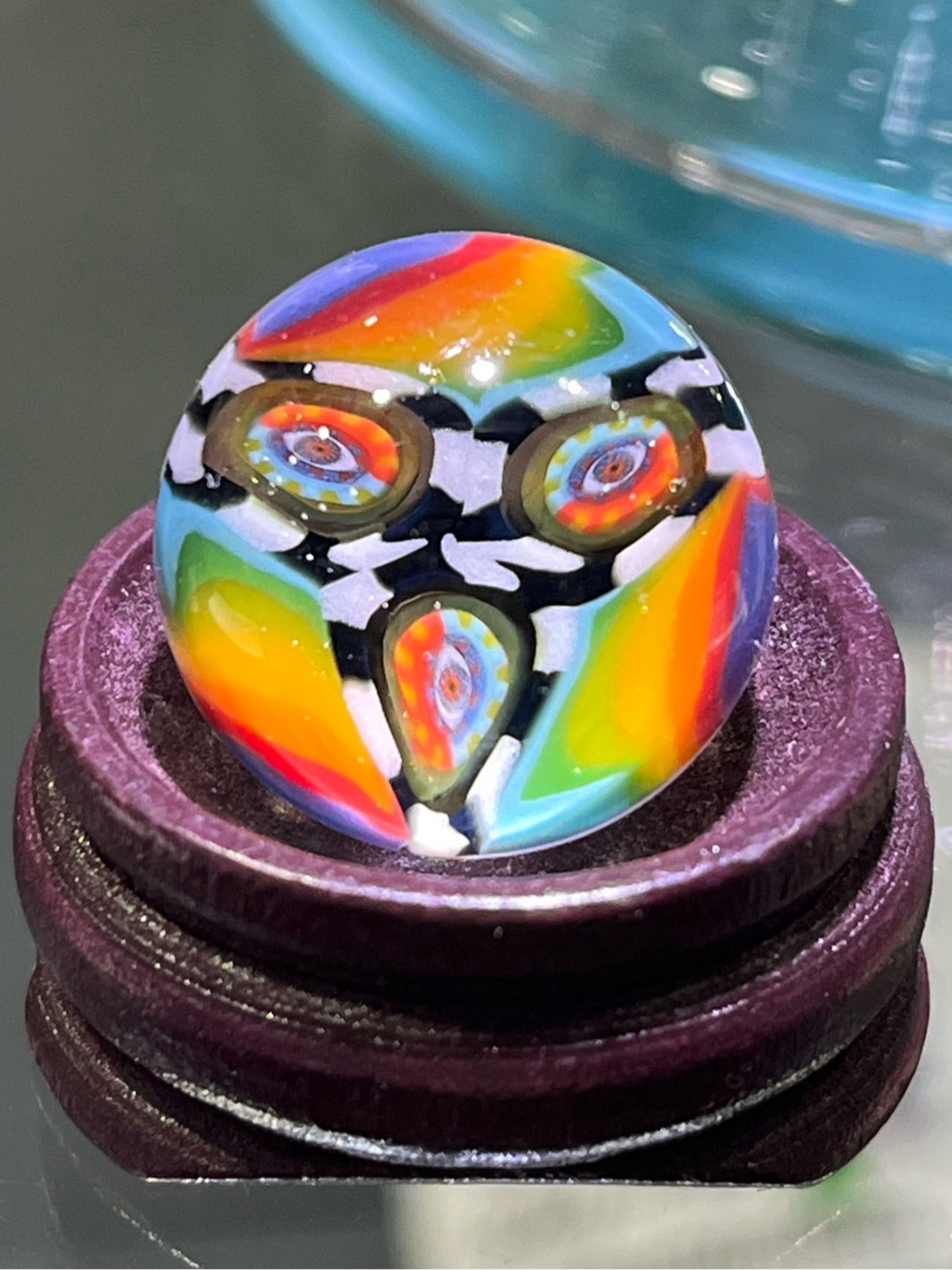 Preview pic of Banjo Glass Slurper Marble