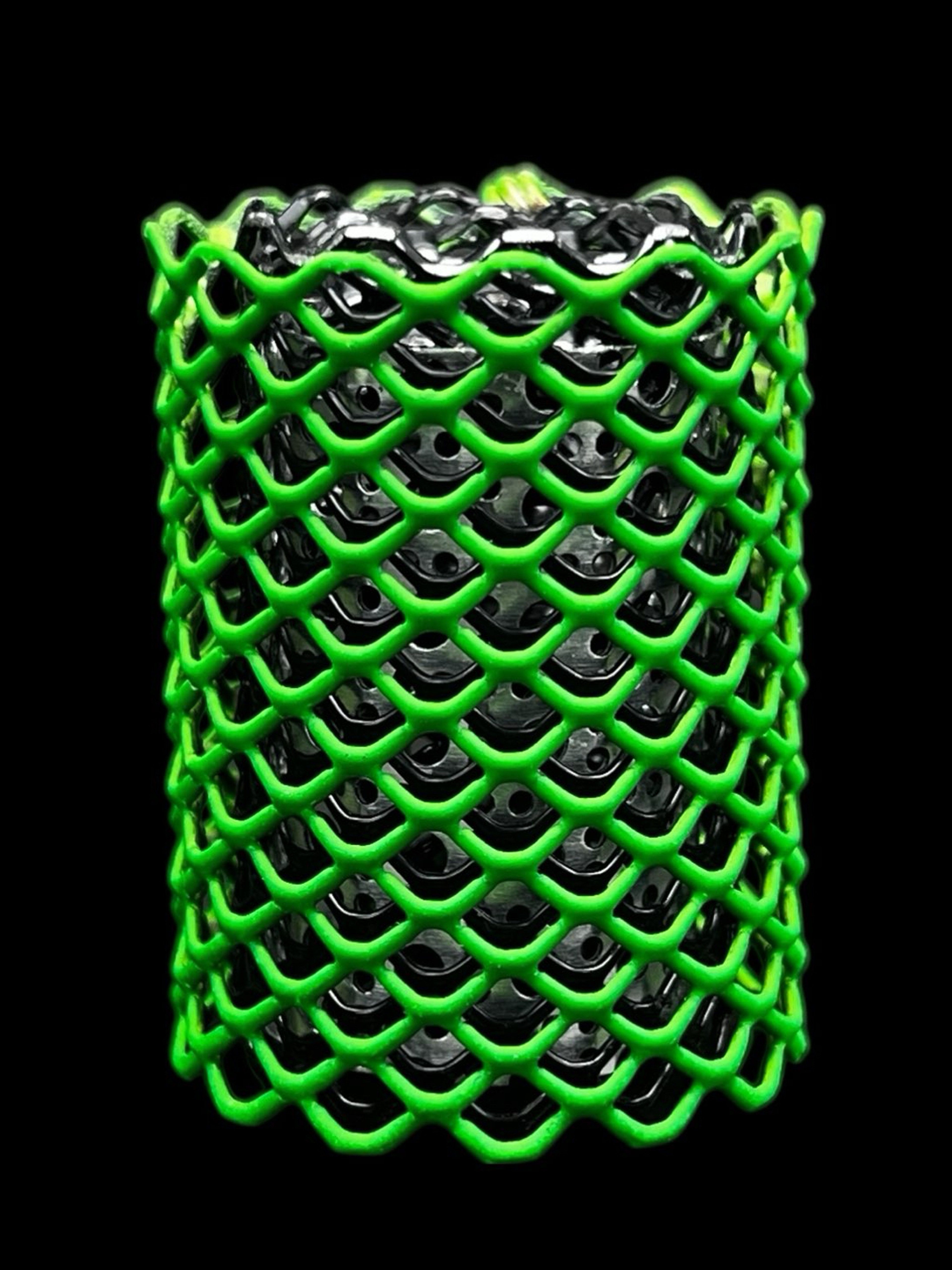 Preview pic of Green Custom Nozzle Heat Shield for Blazer Torch by Mamba Guardz