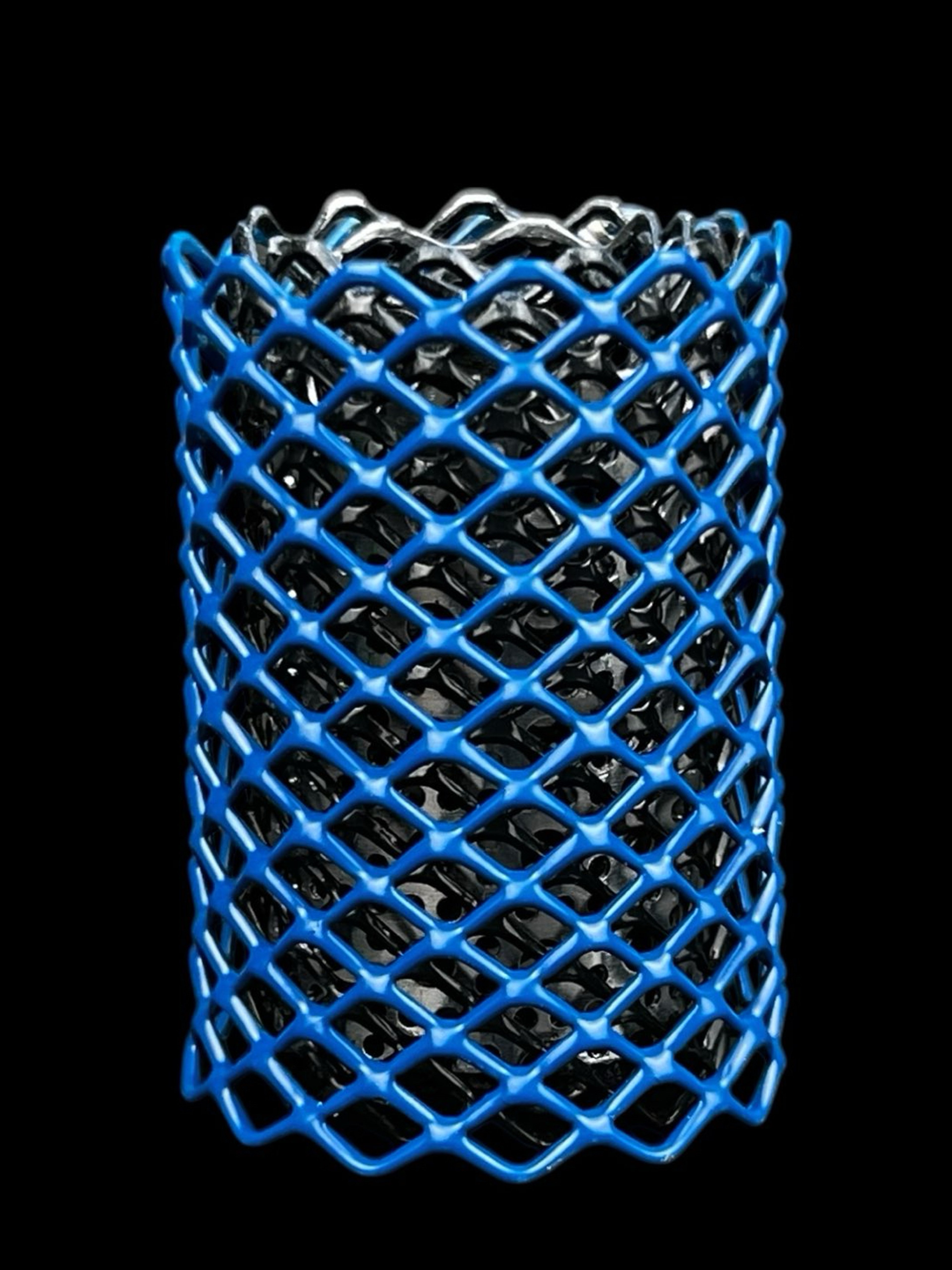 Preview pic of Blue Custom Nozzle Heat Shield for Blazer Torch by Mamba Guardz