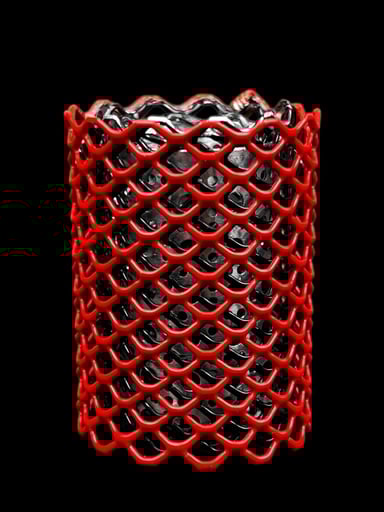 Preview pic of Red Custom Nozzle Heat Shield for Blazer Torch by Mamba Guardz