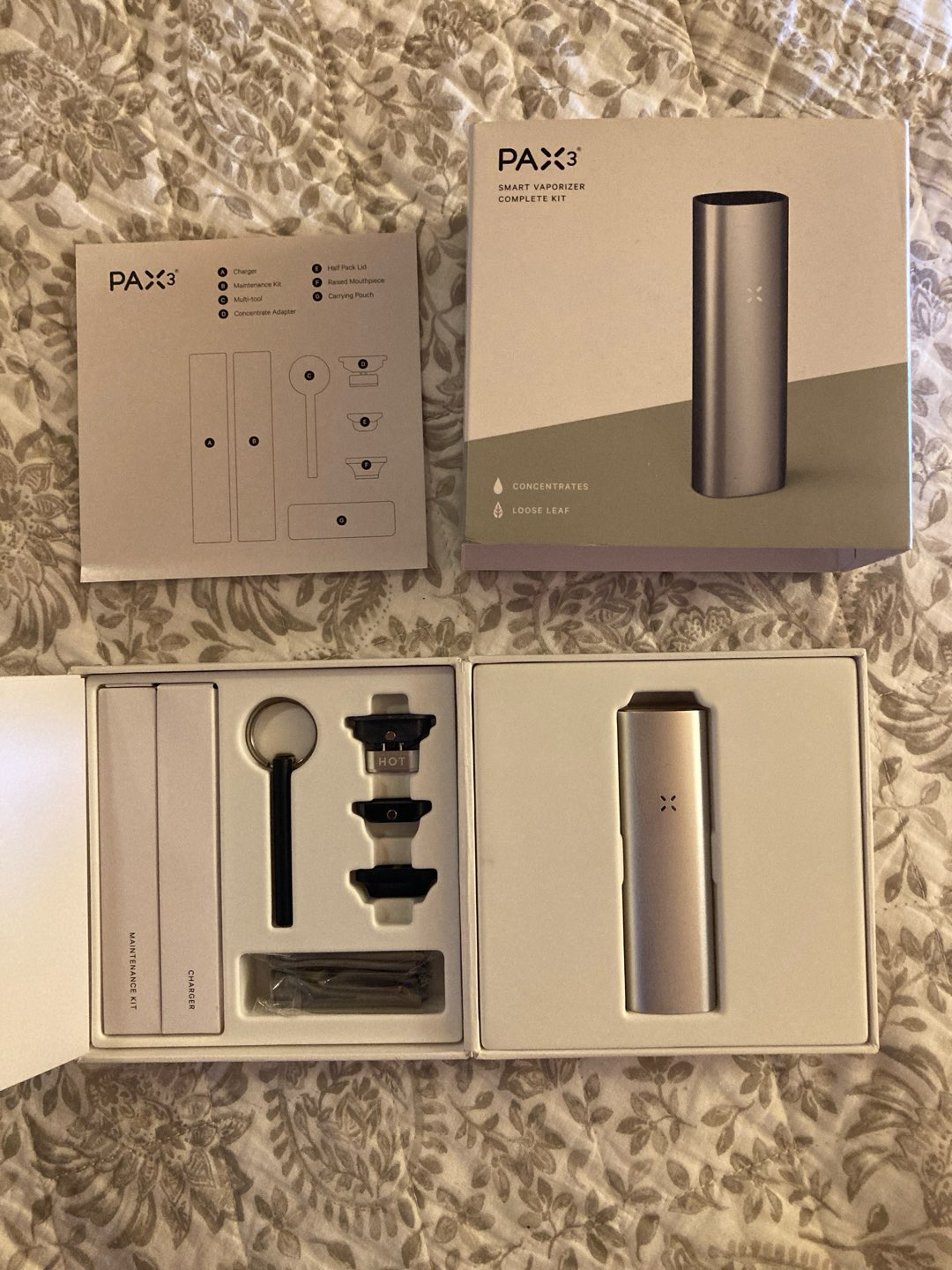 Preview pic of Pax 3 Complete Kit
