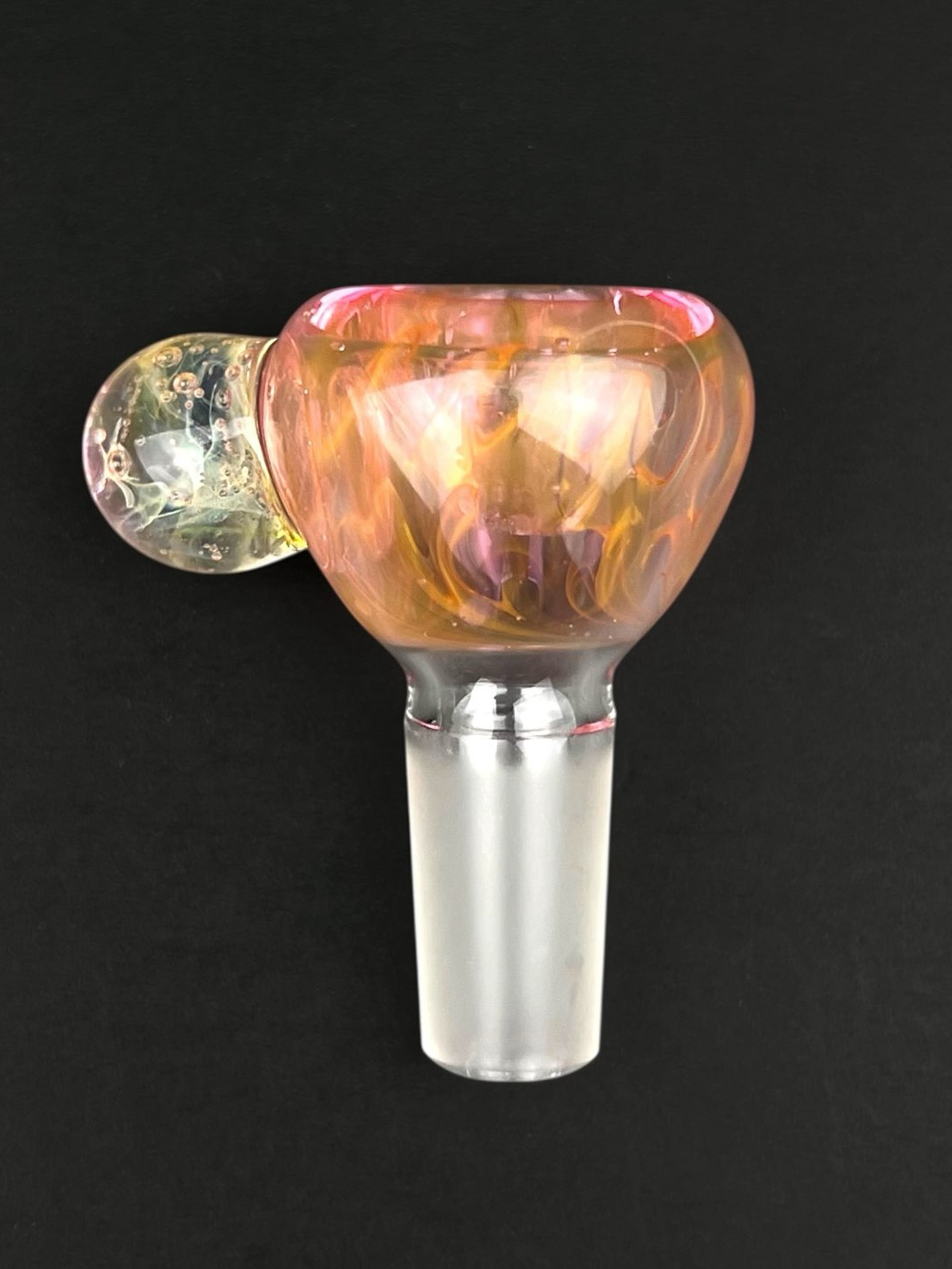 Preview pic of 14mm Single Hole Glass Bowl Slide by The Beardless Menace