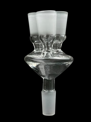 Preview pic of 14mm Triple Joint Glass Adaptor - 3 Way Splitter