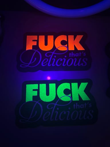 Preview pic of Fuck That’s Delicious UV Moodmat (Set of 2)