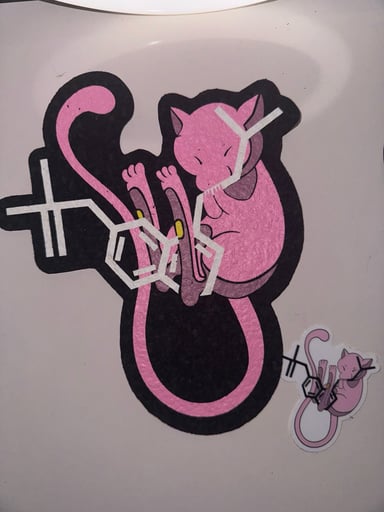 Preview pic of PsilocyMew UV Moodmat by The World Is Yours Art x 710 Emporium