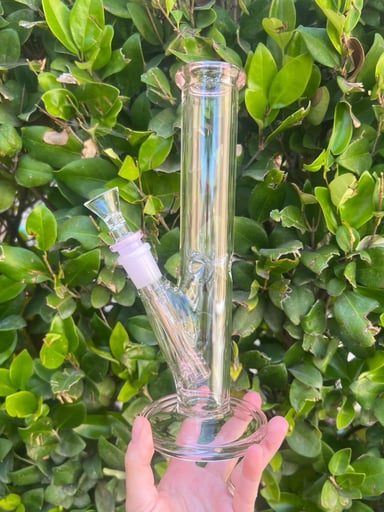 Preview pic of Pink 10 Inch Straight Tube Bong