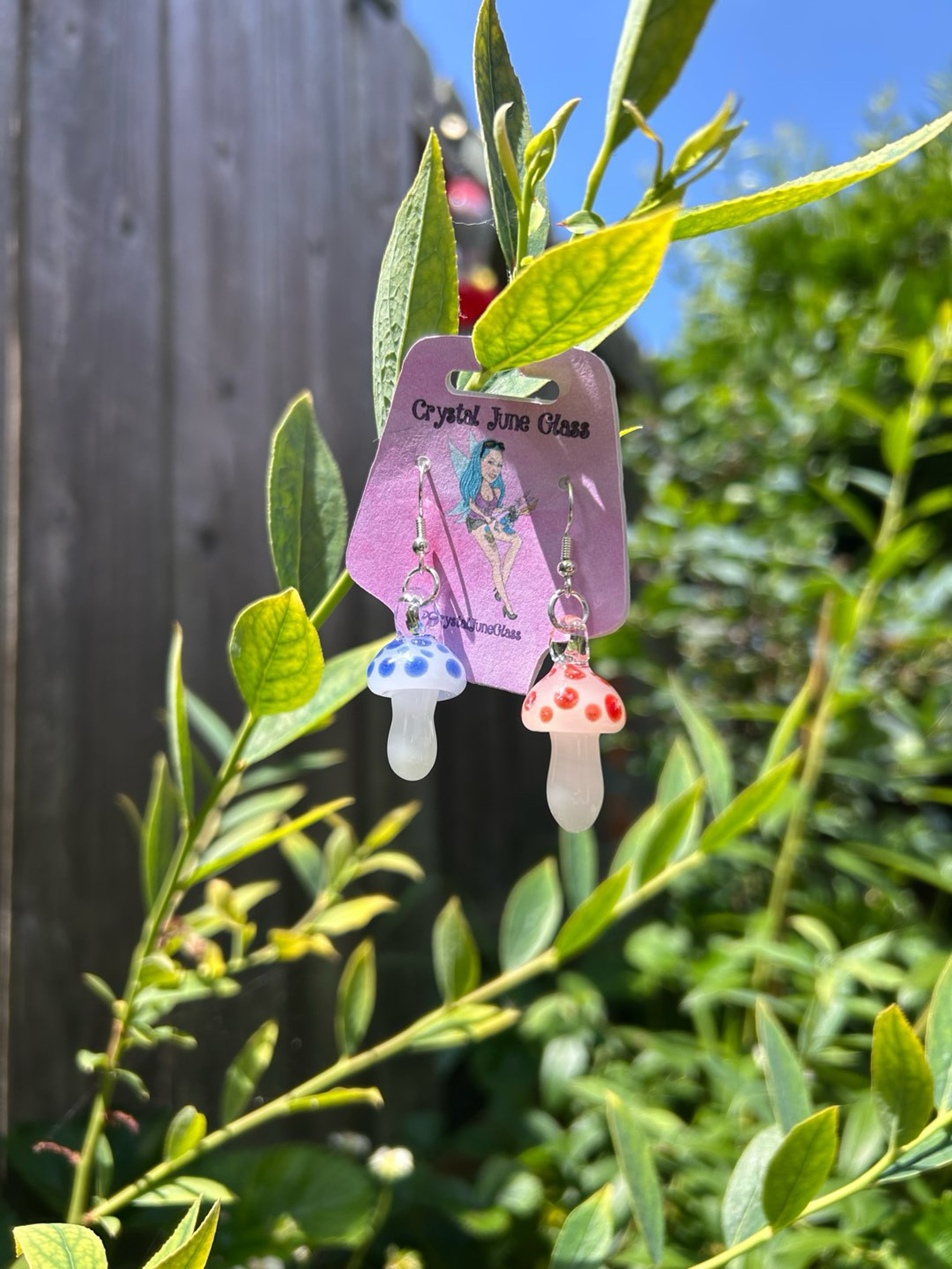 Preview pic of Mushroom earrings