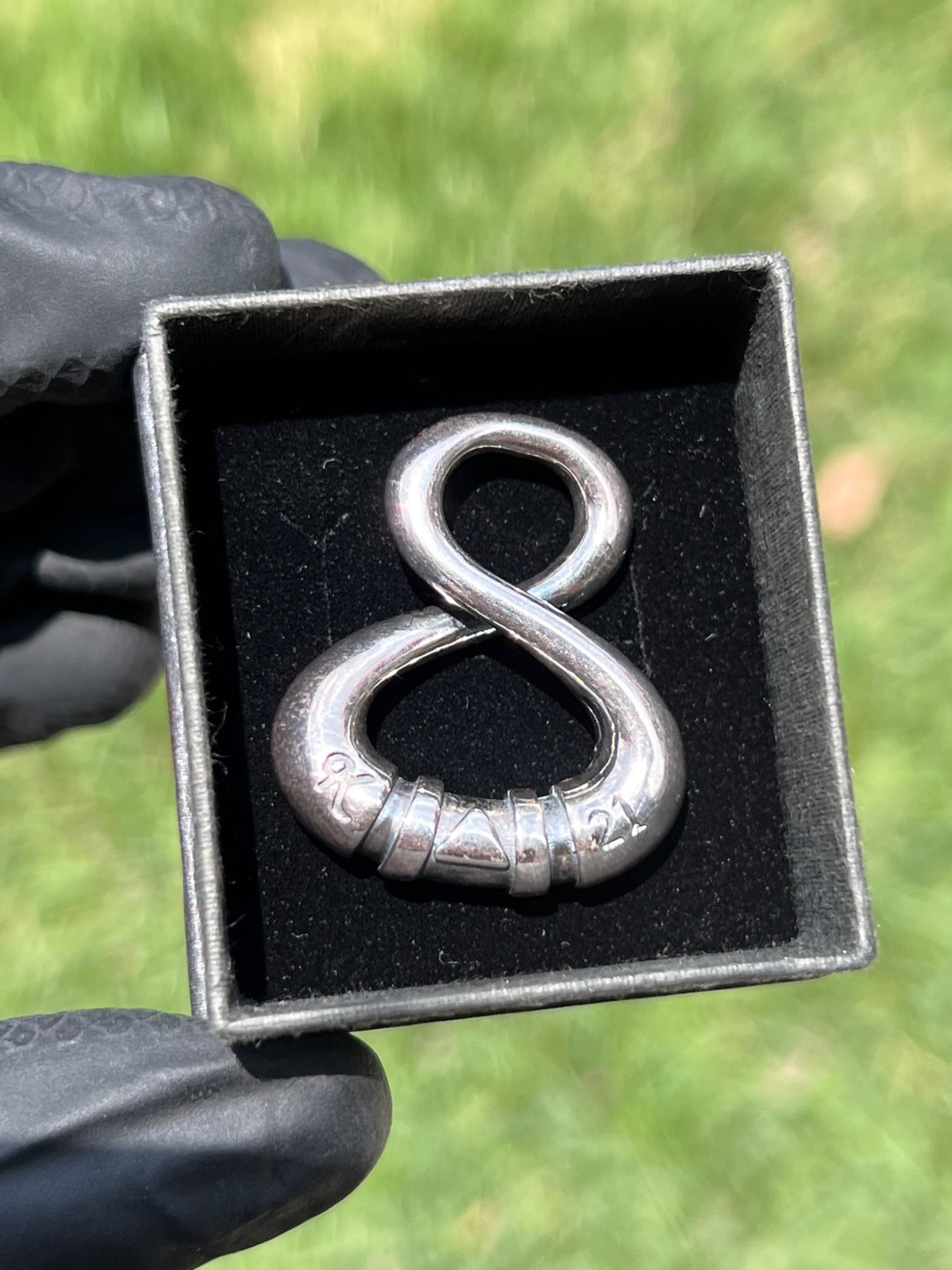 Preview pic of Kuhns X Natey Love solid silver infinity