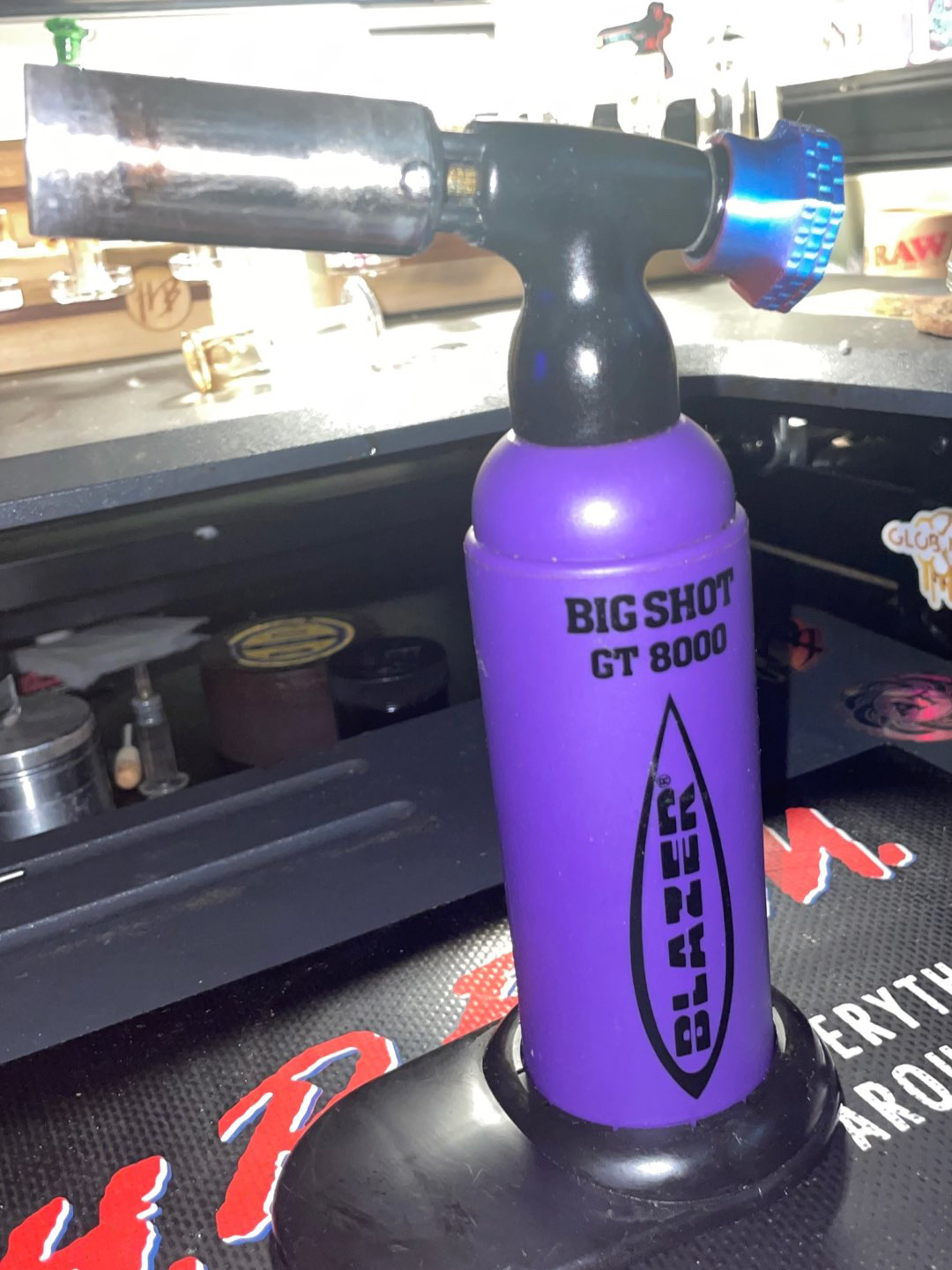 Preview pic of Blazer GT 8000, Purple + Black limited edition + Custom knob