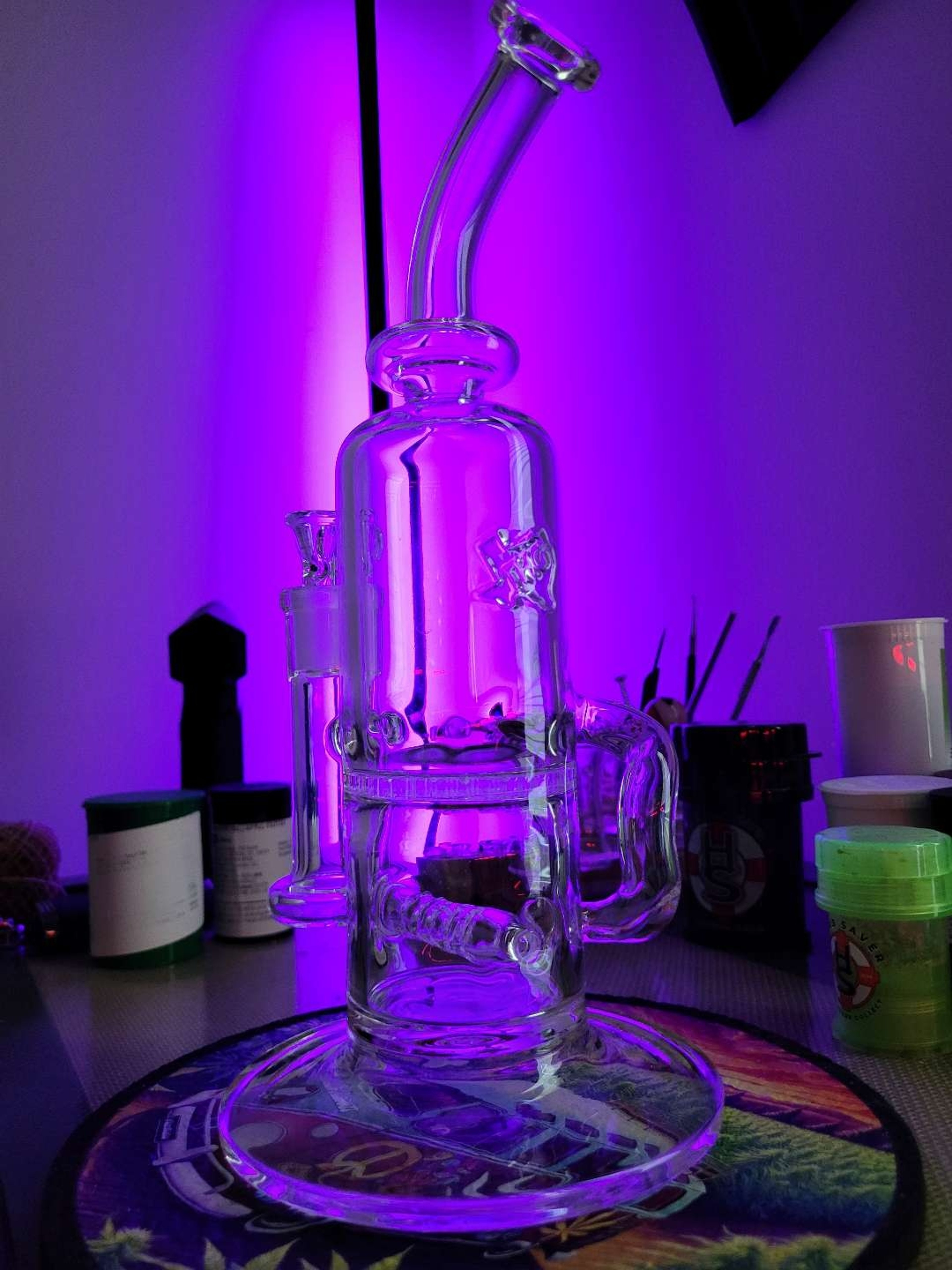 Preview pic of THG 360 inline to honeycomb, bent neck