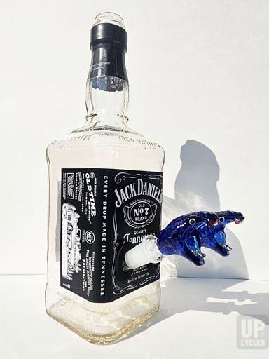 Preview pic of Jack Daniels Dbl Barrel Bong - Fully Assembled - Dab Compatible