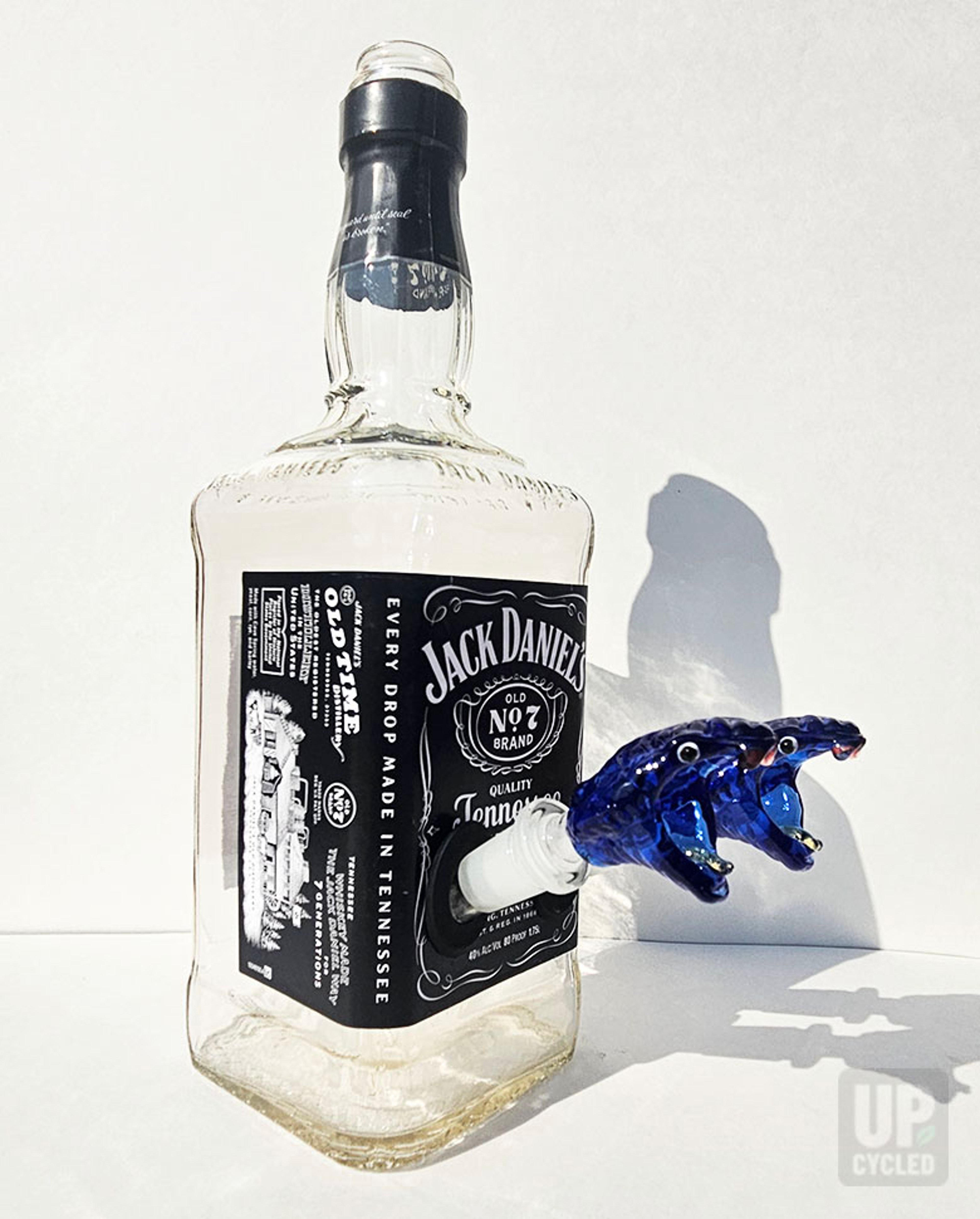 Preview pic of Jack Daniels Dbl Barrel Bong - Fully Assembled - Dab Compatible