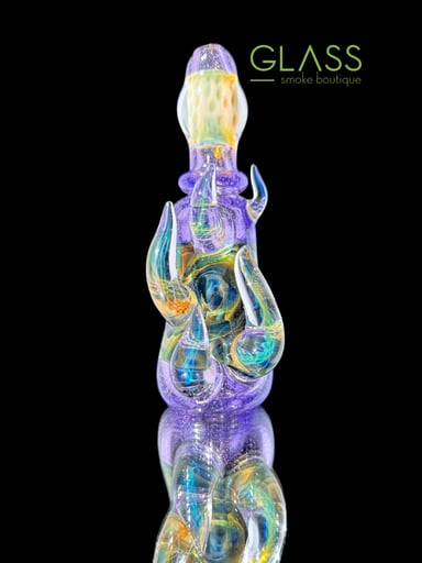 Preview pic of Heady Horned Chillum by Jakers Glass