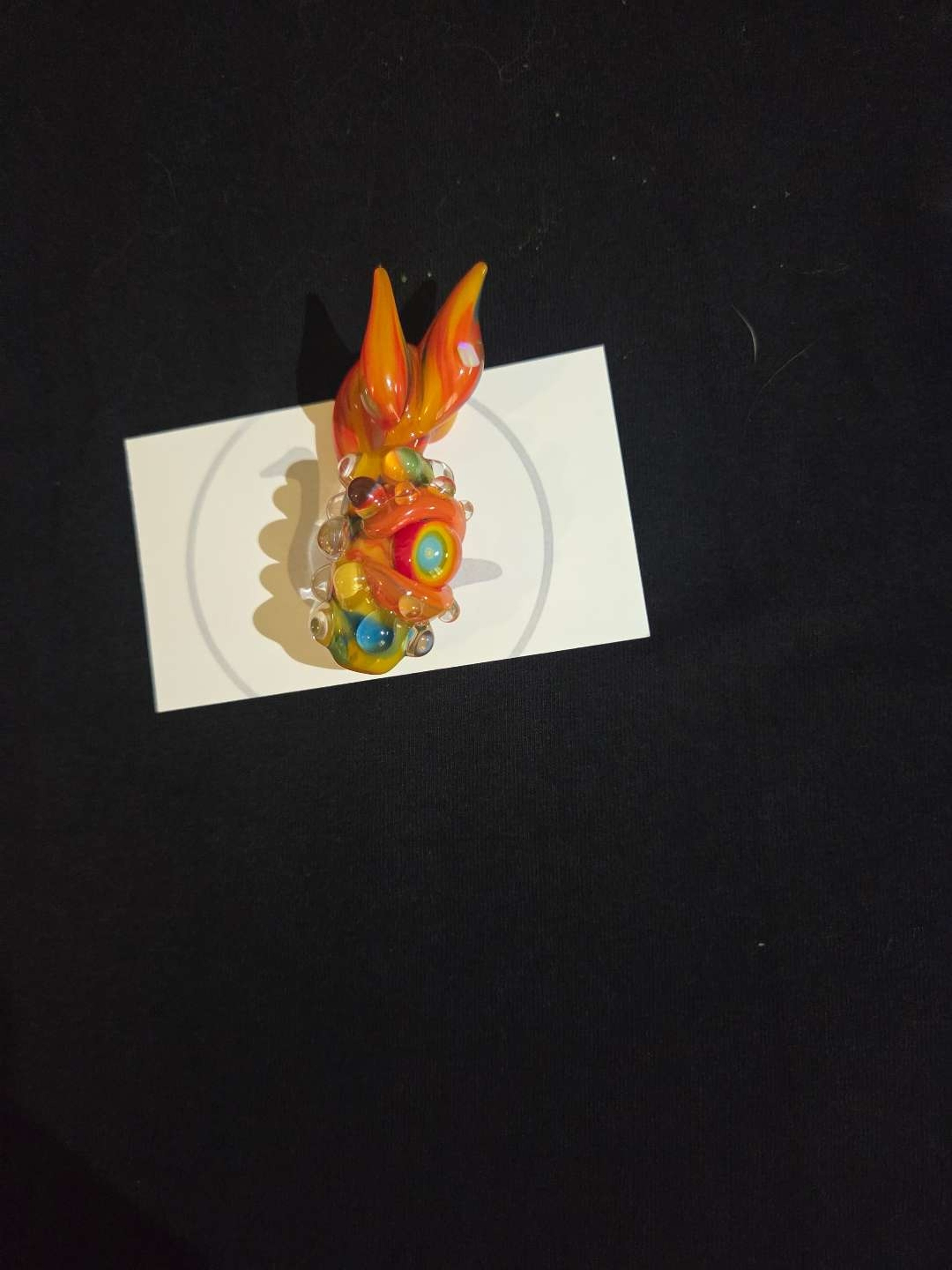 Preview pic of Goose Glass Colorful Opal Pineapple Pendant