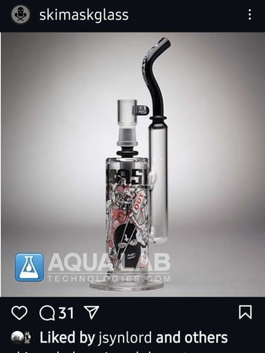 Preview pic of Ski Mask Glass 14mm