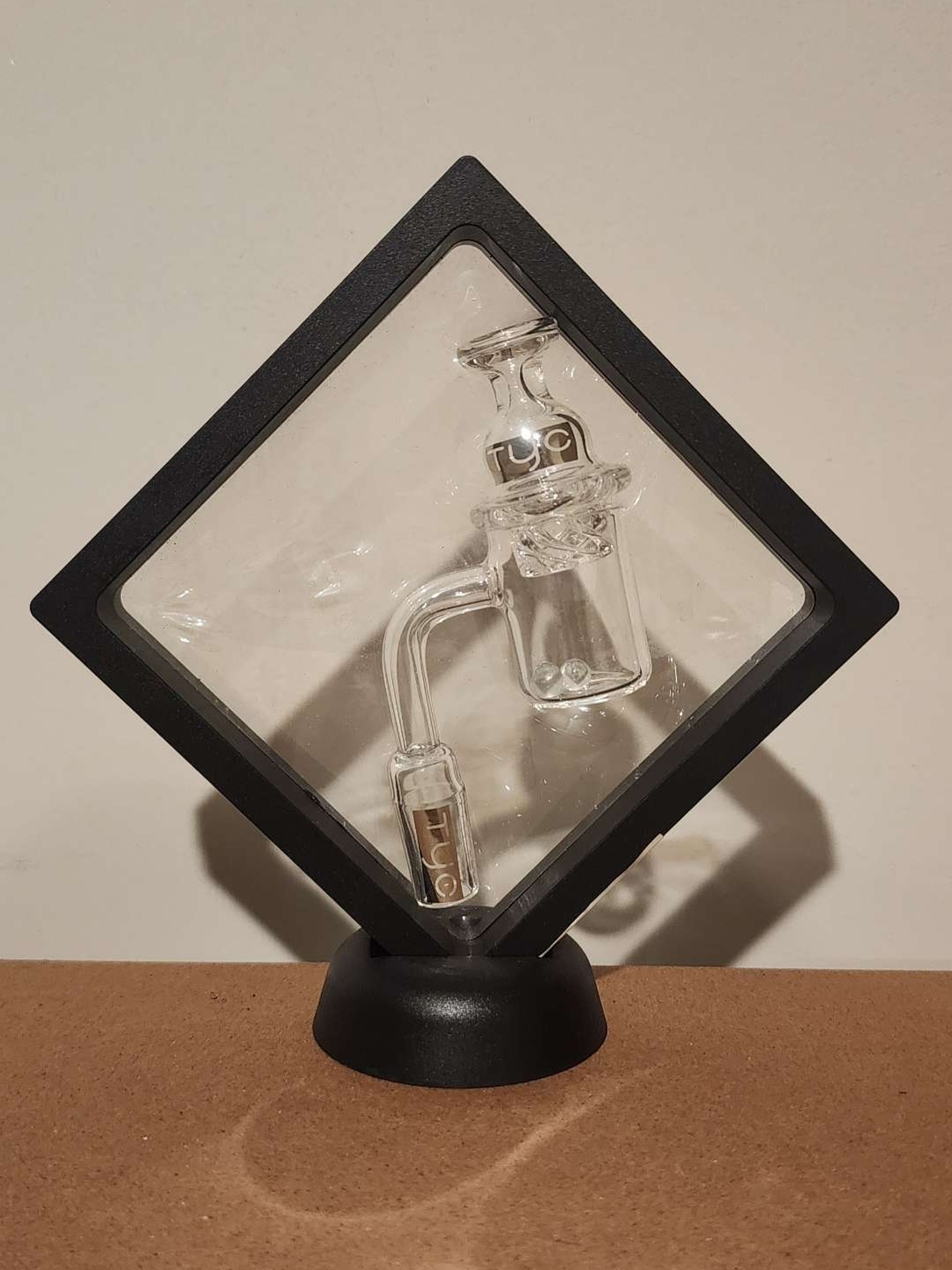 Preview pic of TYC Silver 14/90 Male Quartz Banger Set. *No Display*
