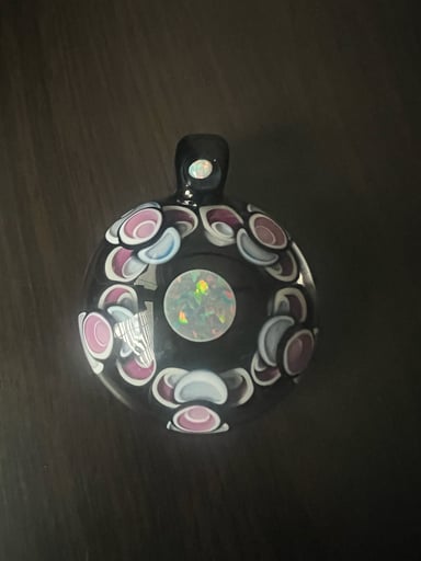 Preview pic of Opal dot stack pendant