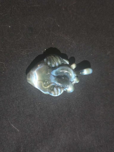 Preview pic of Babedrienne Fade To Black Heart Pendant