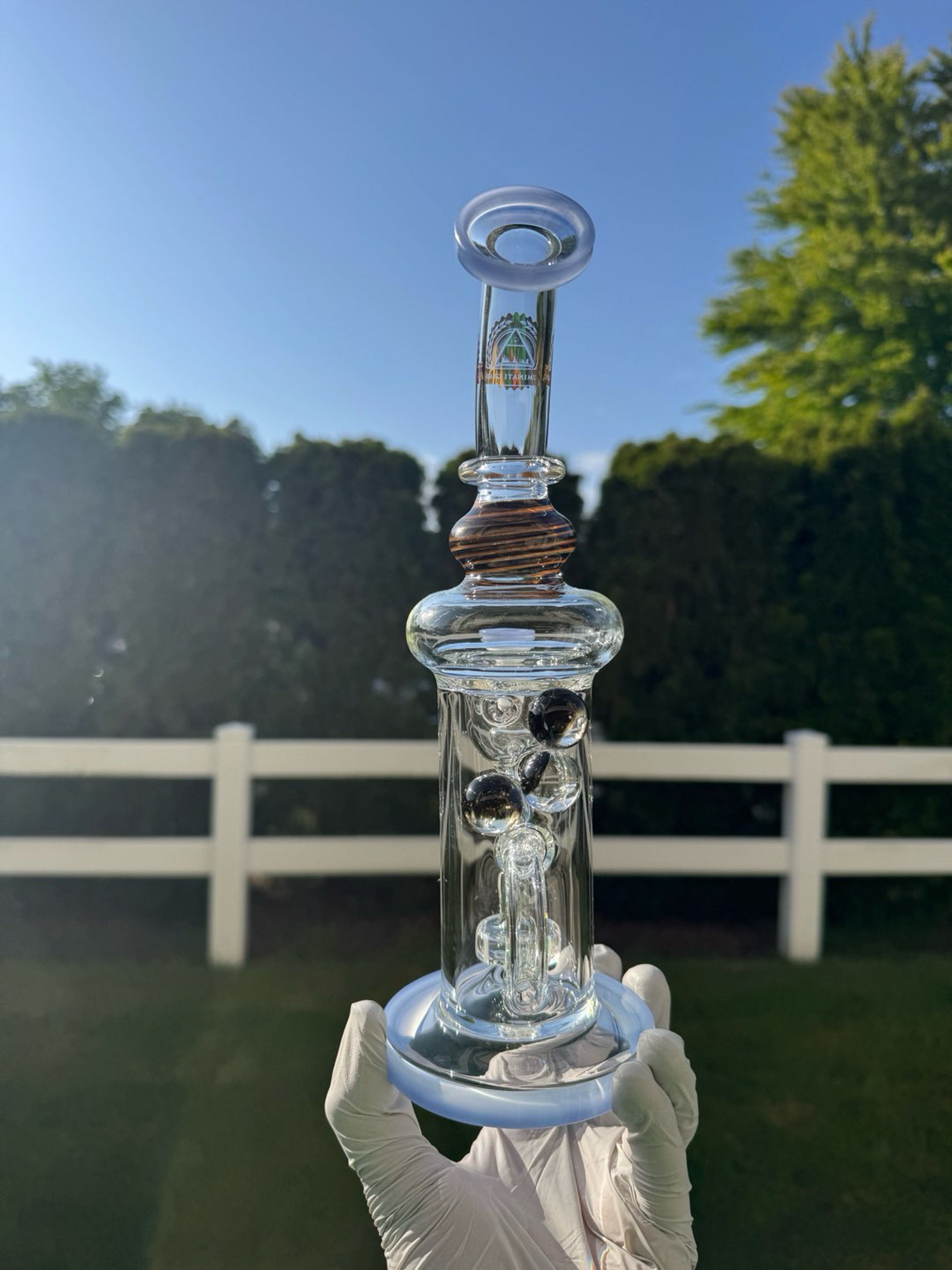 Preview pic of 10” Illuminati Incycler Rig 14mm