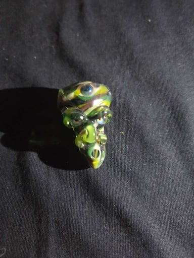Preview pic of Upgrade Glass Camo Chipstack Millie Shaman Pendant