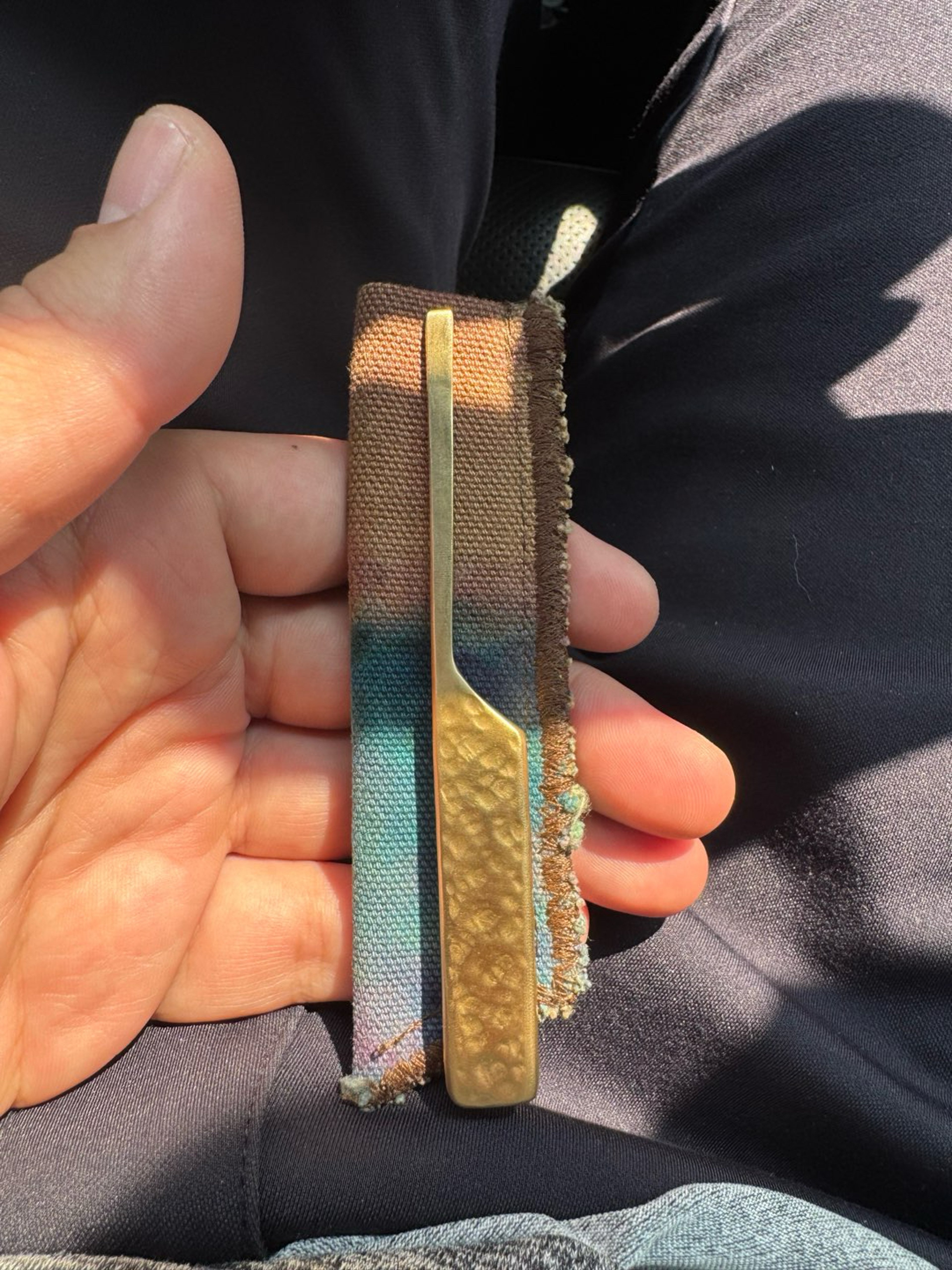 Preview pic of Bubba’s face gold brass Terp shank (rare)