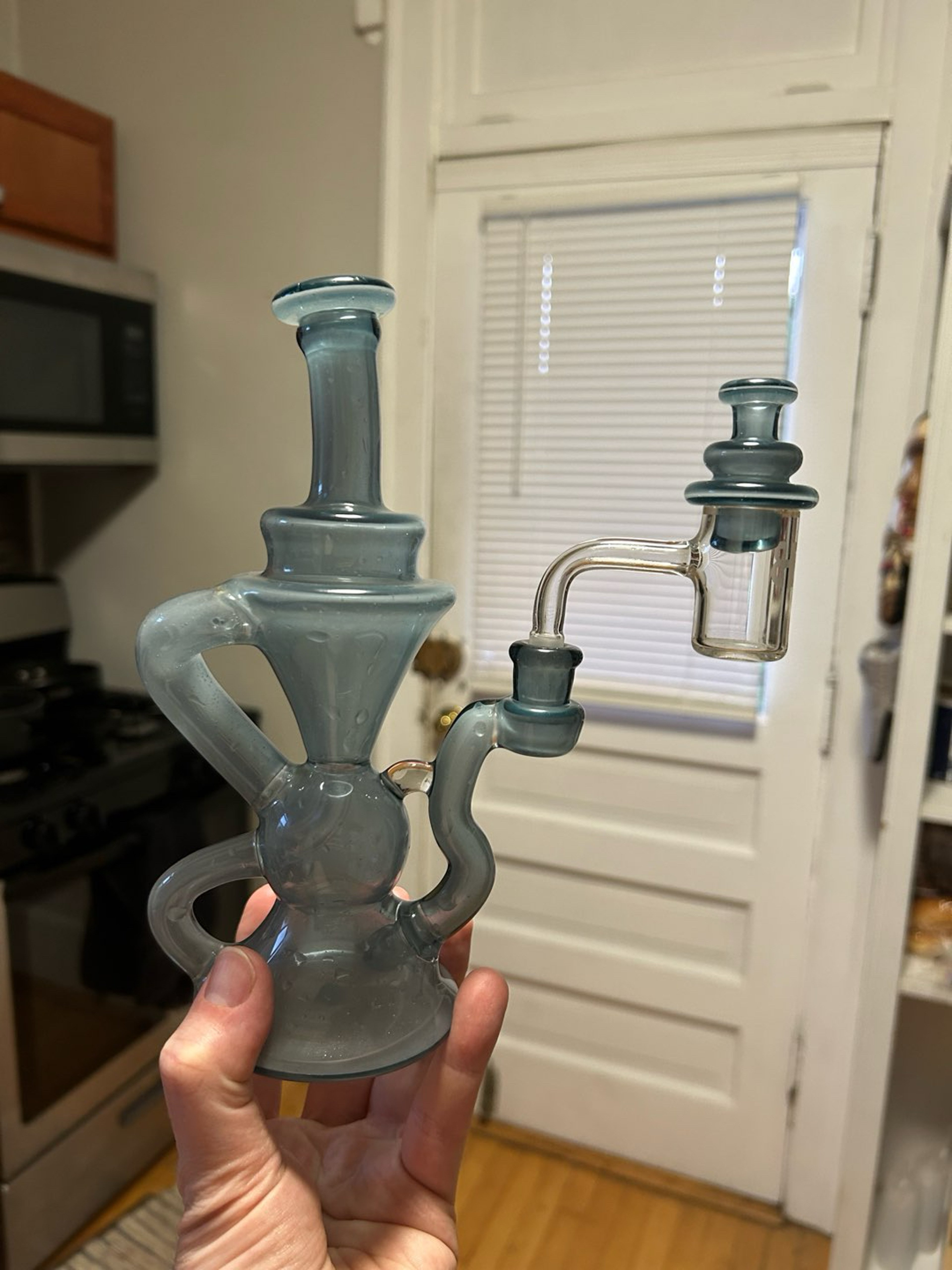 Preview pic of Blob glass: Vibe x Brozay Klein Recycler with brand new Joel Halen banger