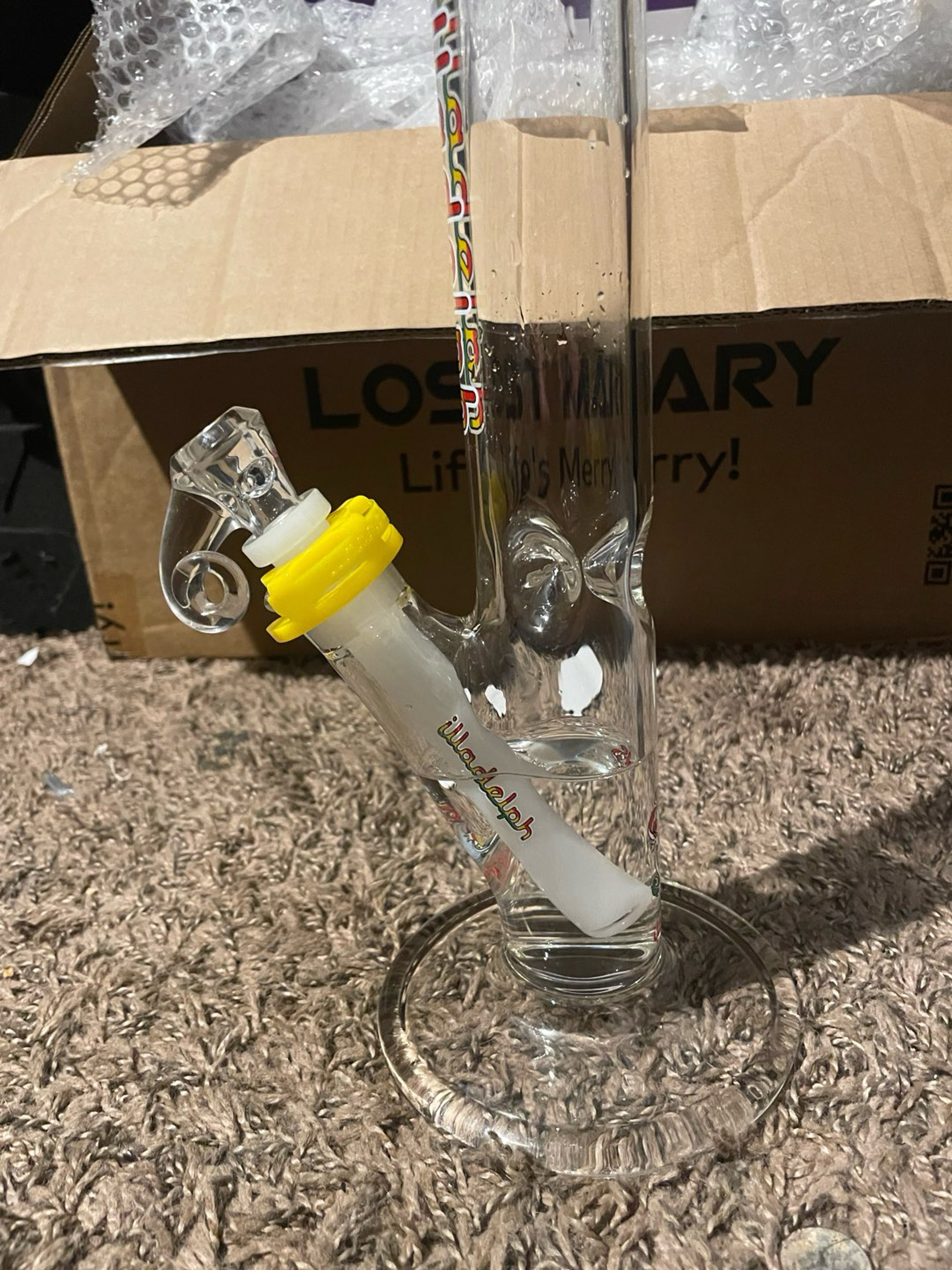 Preview pic of Illadelph mini straight tube Rasta