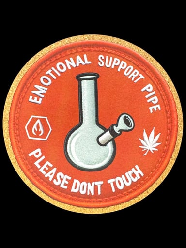 Preview pic of Emotional Support Pipe Stitched Mat by mattitudemats