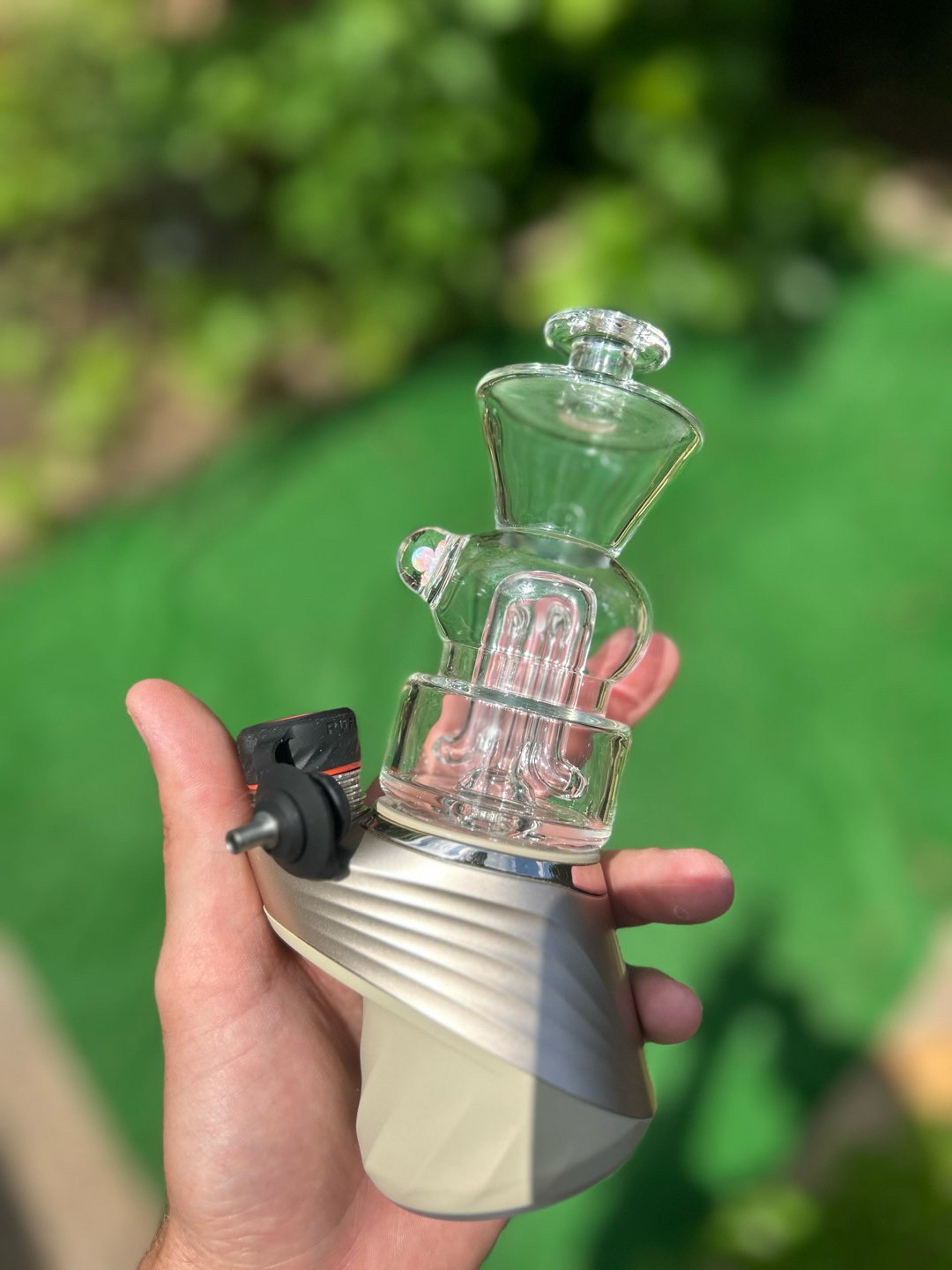 Preview pic of Desert Puffco w EF Noris Double Perc