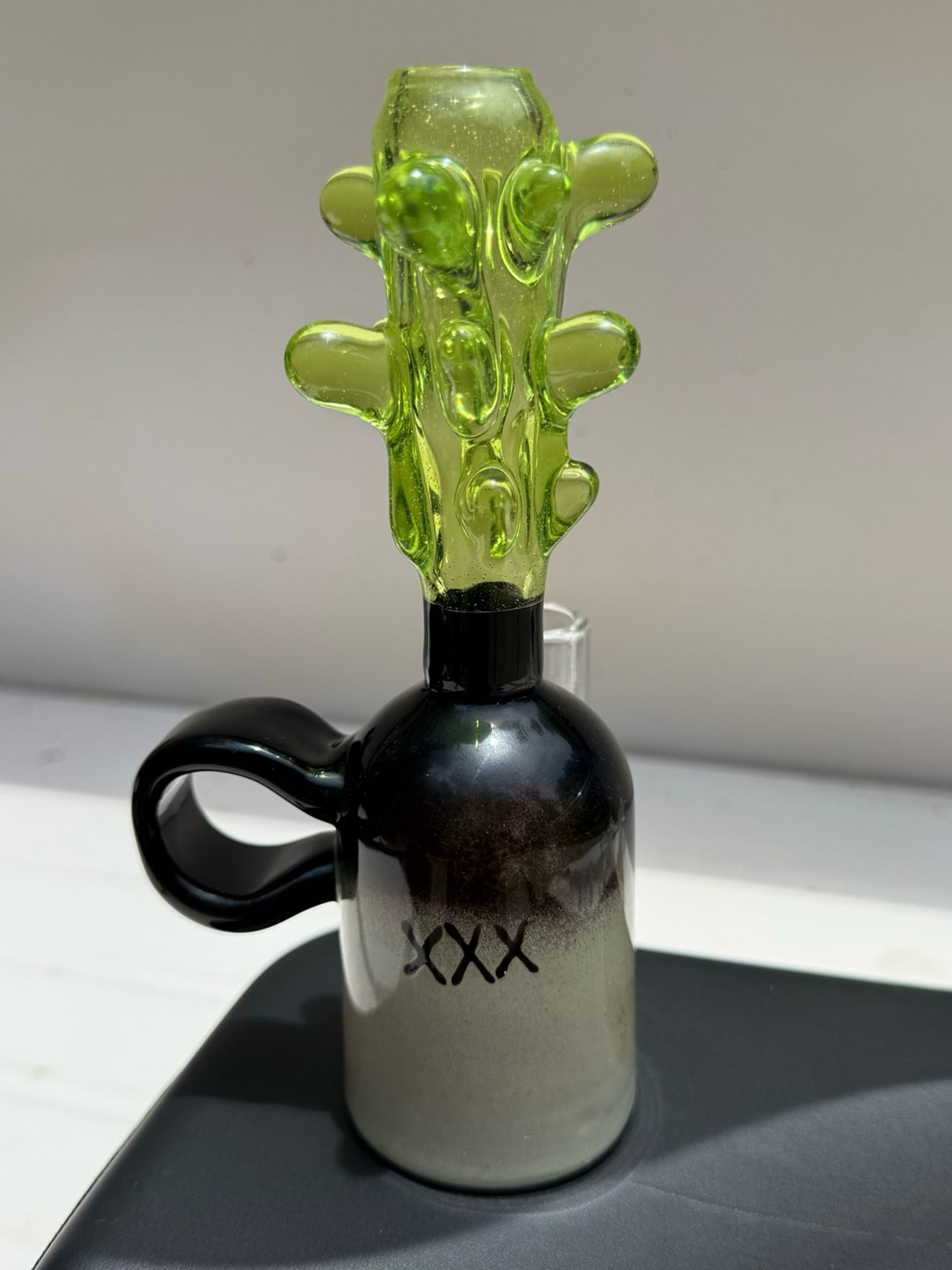 Preview pic of Deranged Lion Glass 14mm “XXX” Jug
