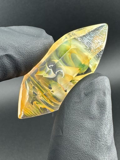 Preview pic of 2 fume section crystal with dichro tip *coldworked*