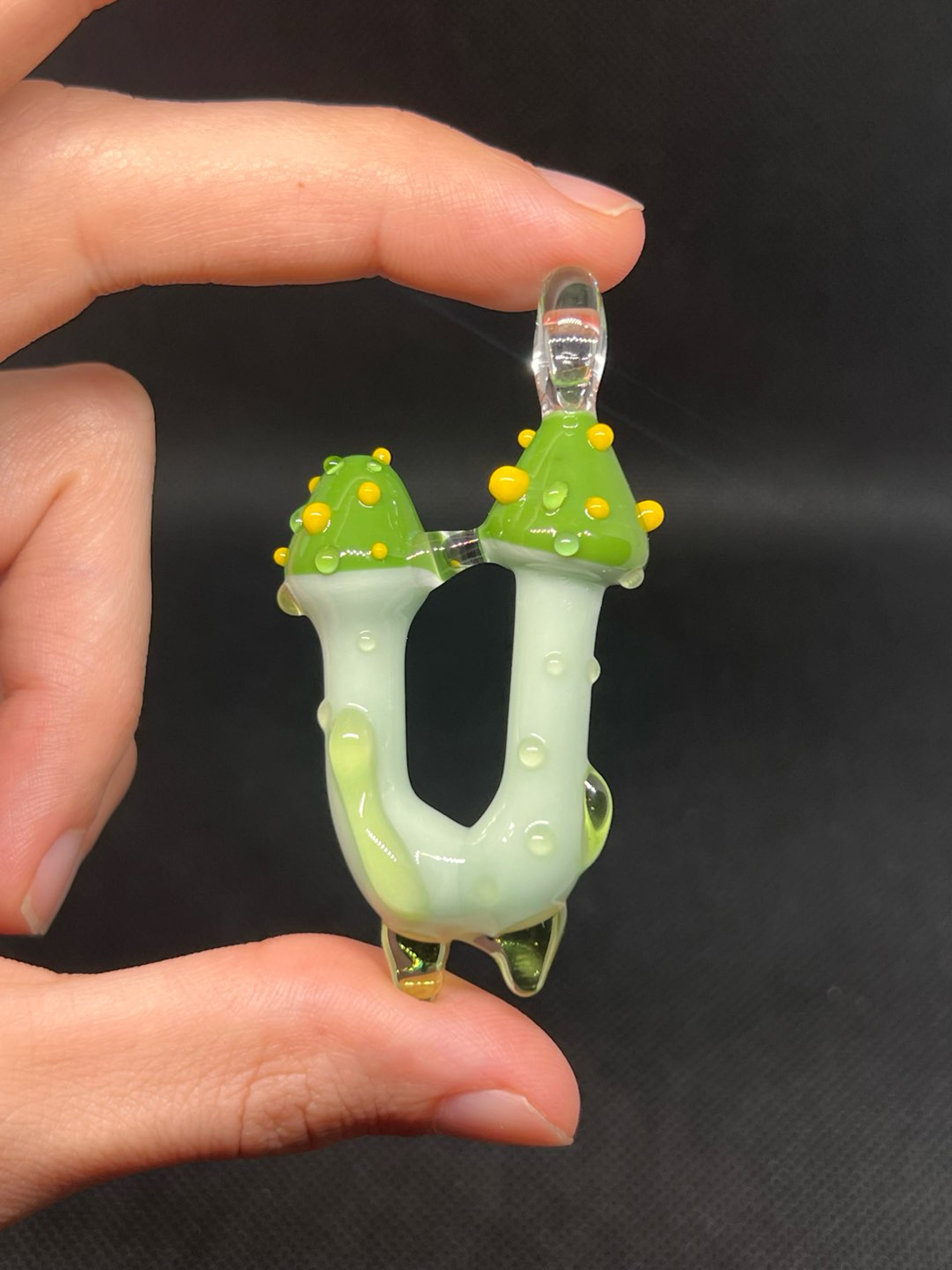 Preview pic of Double mushroom pendant