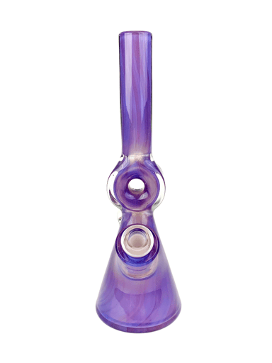 Preview pic of Gemini Art Glass Donut Mini Tube Wildberry Satin