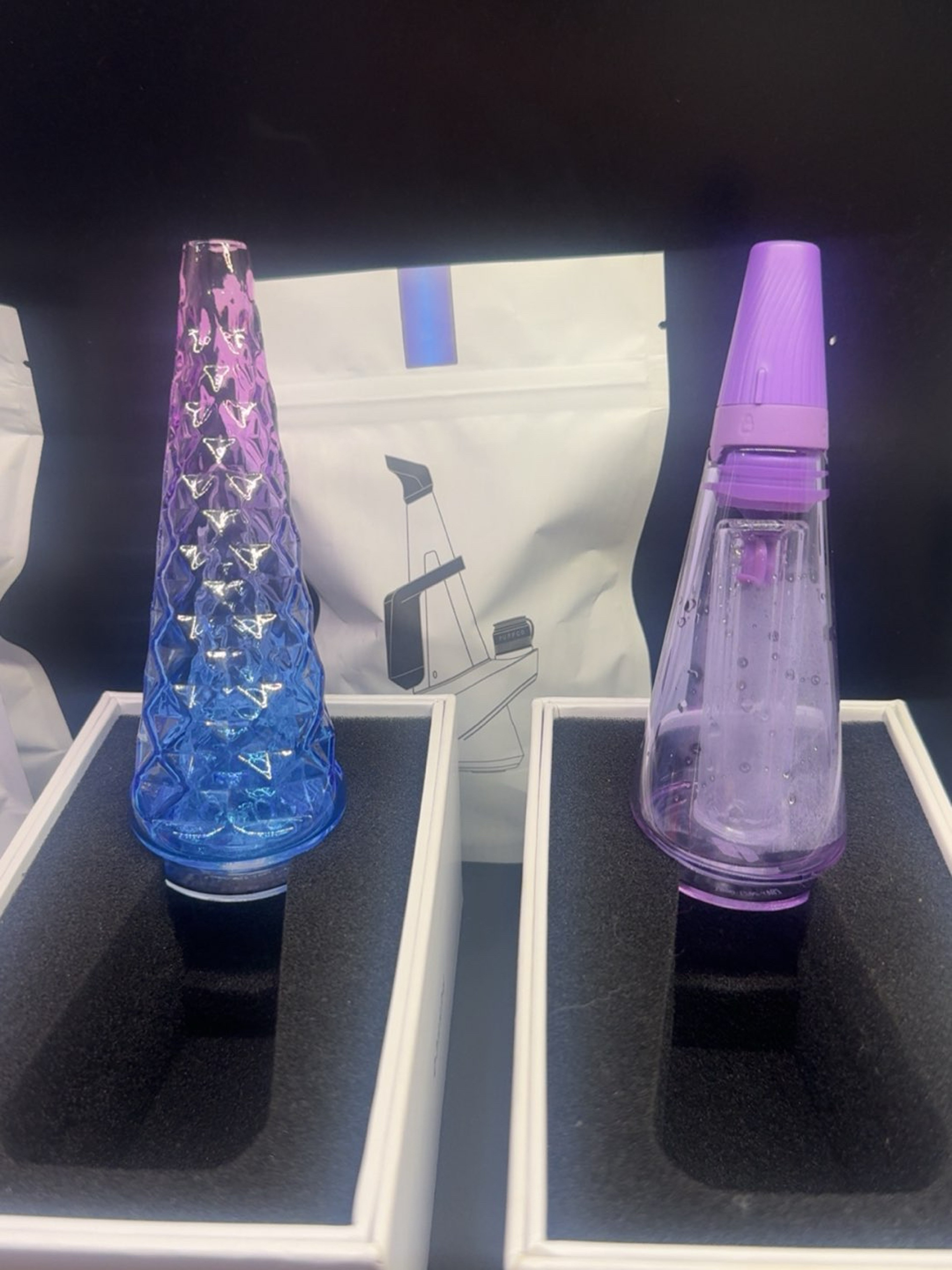 Preview pic of LIMITED EDITION INDIGLOW PUFFCO TOP & UV TOP