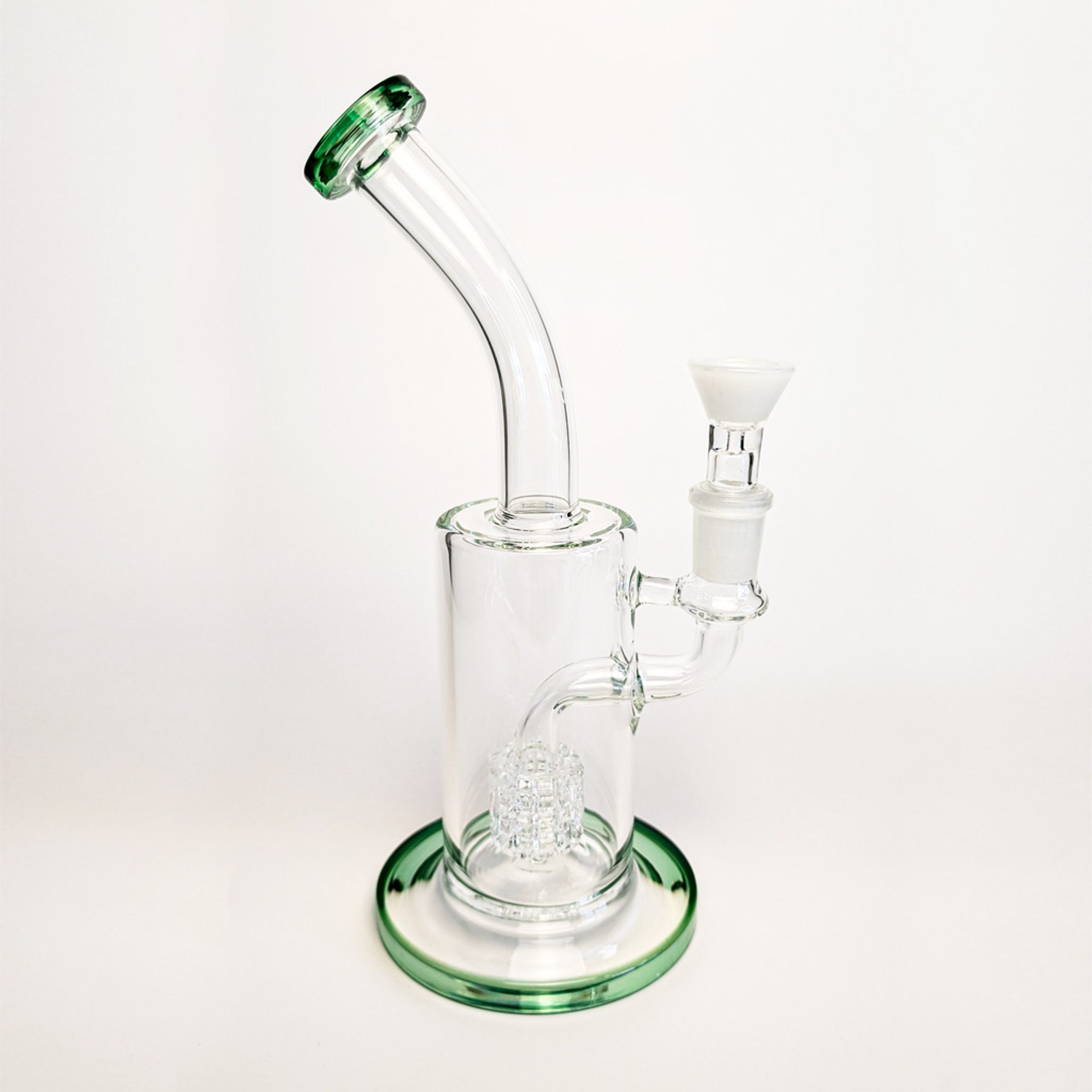 Preview pic of BENT NECK DAB RIG WITH DRUM PERCOLATOR