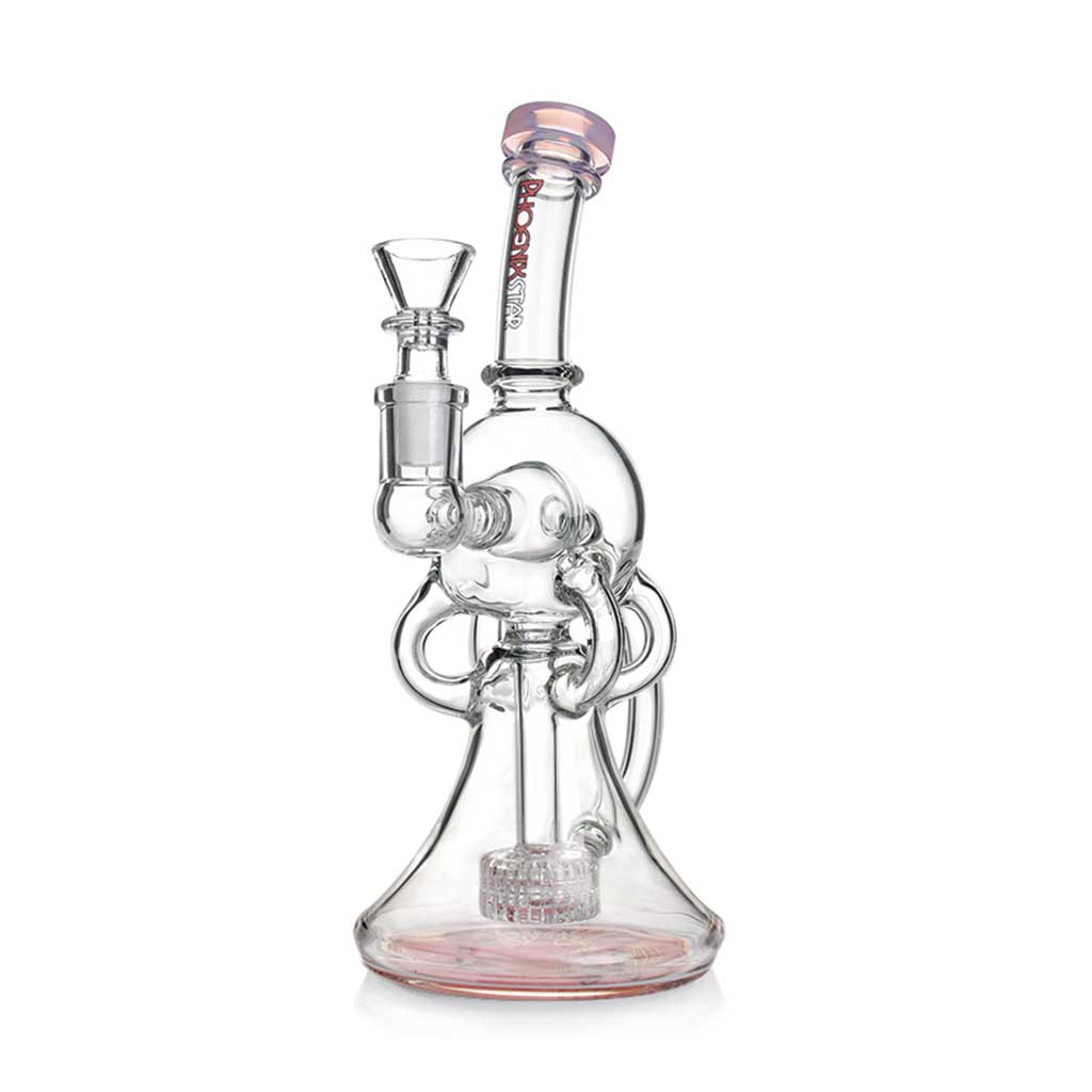Preview pic of PHOENIX STAR 9 INCH GLOBE SHOWERHEAD RECYCLER DAB RIG