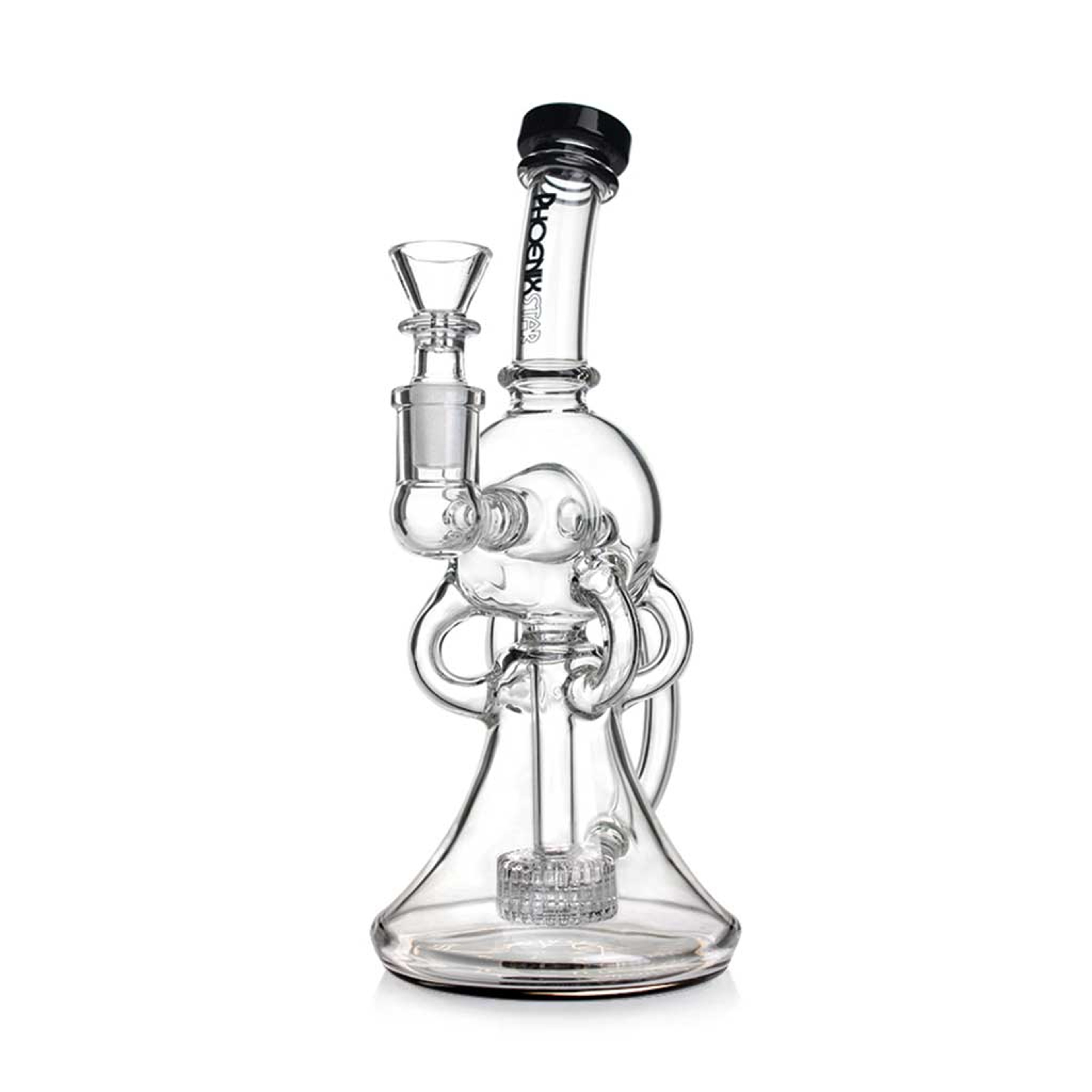 Preview pic of PHOENIX STAR 9 INCH GLOBE SHOWERHEAD RECYCLER DAB RIG