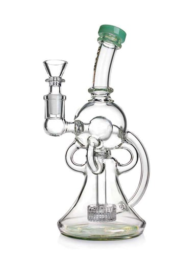 Preview pic of PHOENIX STAR 9 INCH GLOBE SHOWERHEAD RECYCLER DAB RIG
