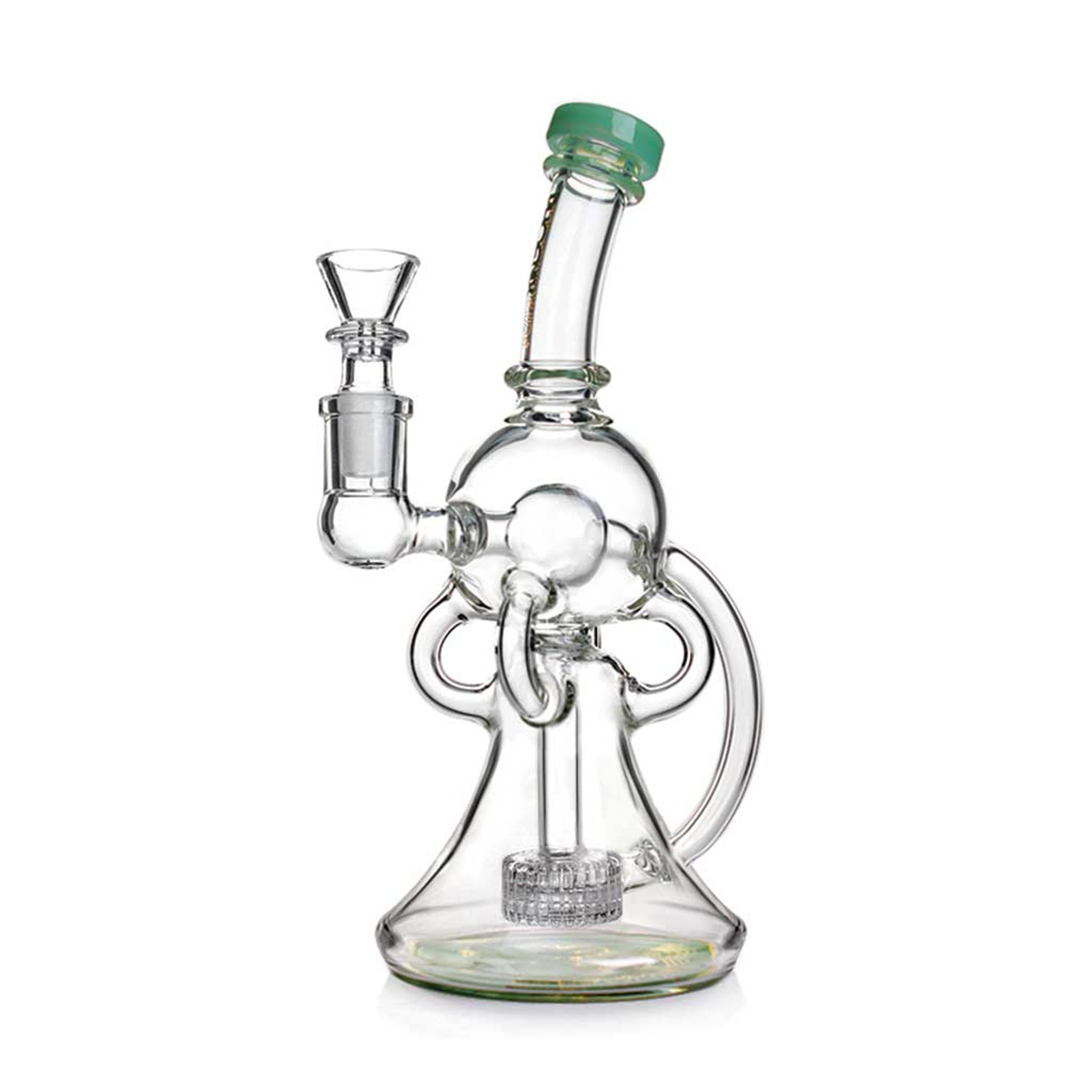 Preview pic of PHOENIX STAR 9 INCH GLOBE SHOWERHEAD RECYCLER DAB RIG