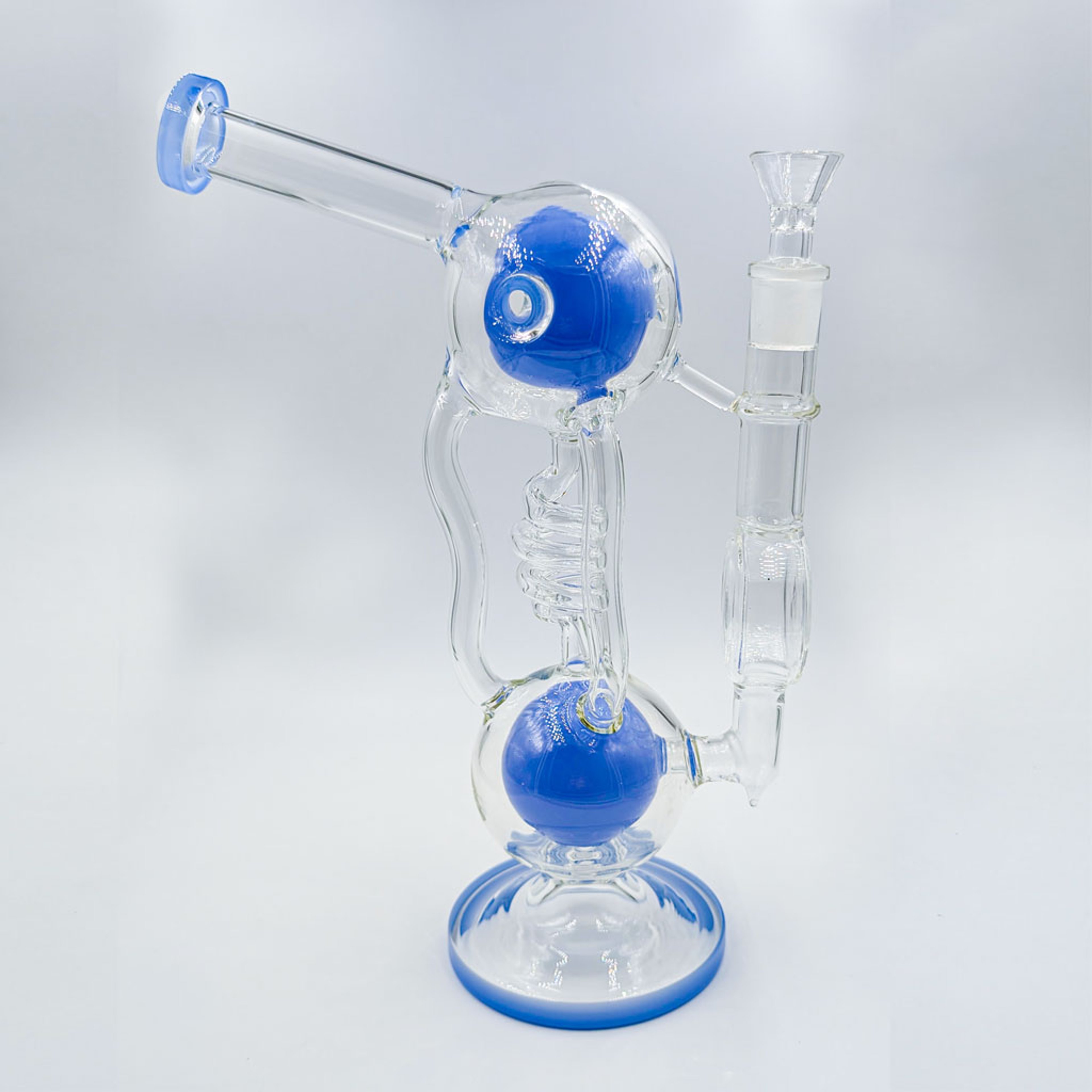 Preview pic of DOUBLE CHAMBER BALL PERC RECYCLER RIG