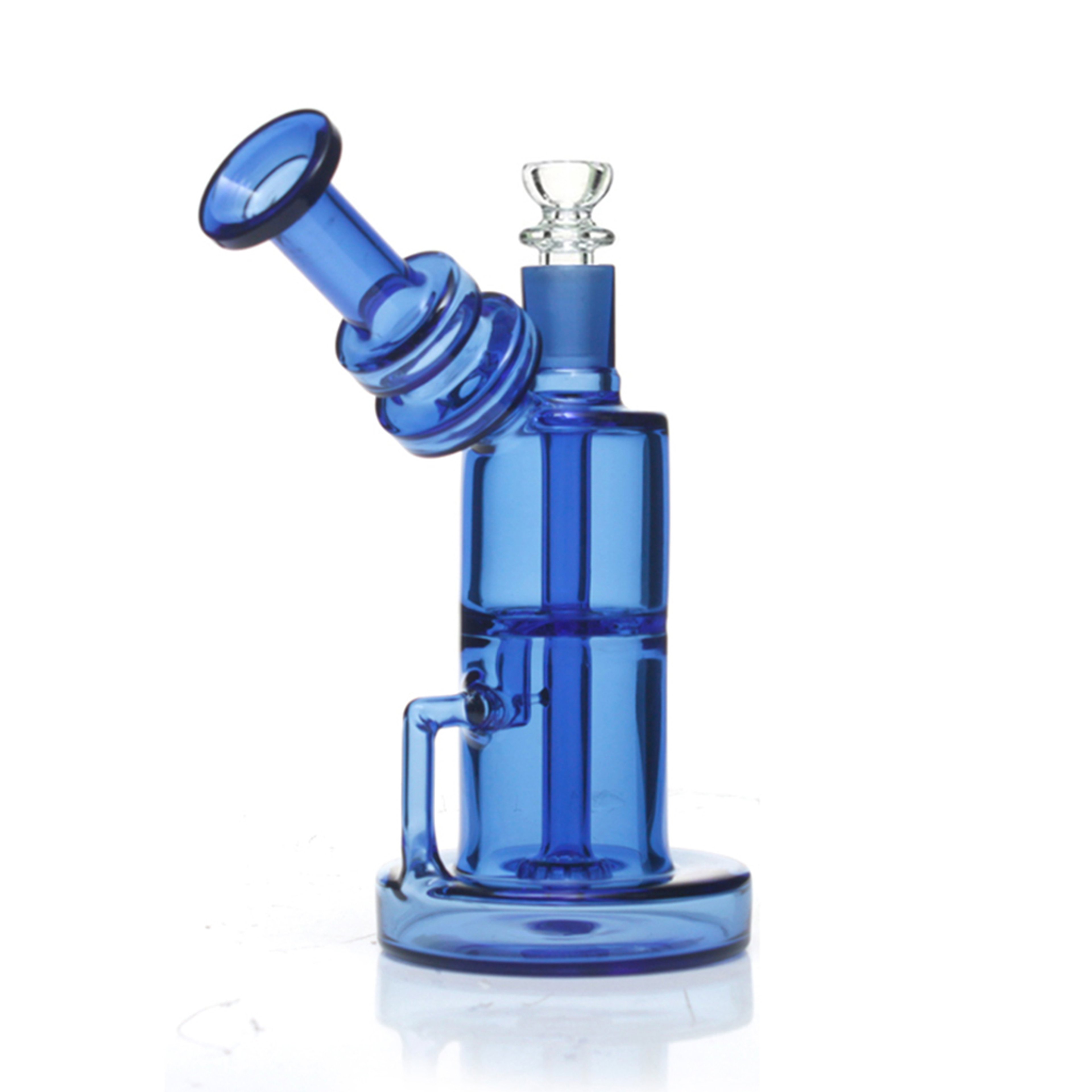Preview pic of 8 INCHES SHOWERHEAD PERC TRANSLUCENT SIDE SPOUT OIL RIG
