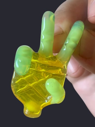 Preview pic of Peace Sign ✌🏼 Pendant Slyme & Terps GooberGabe