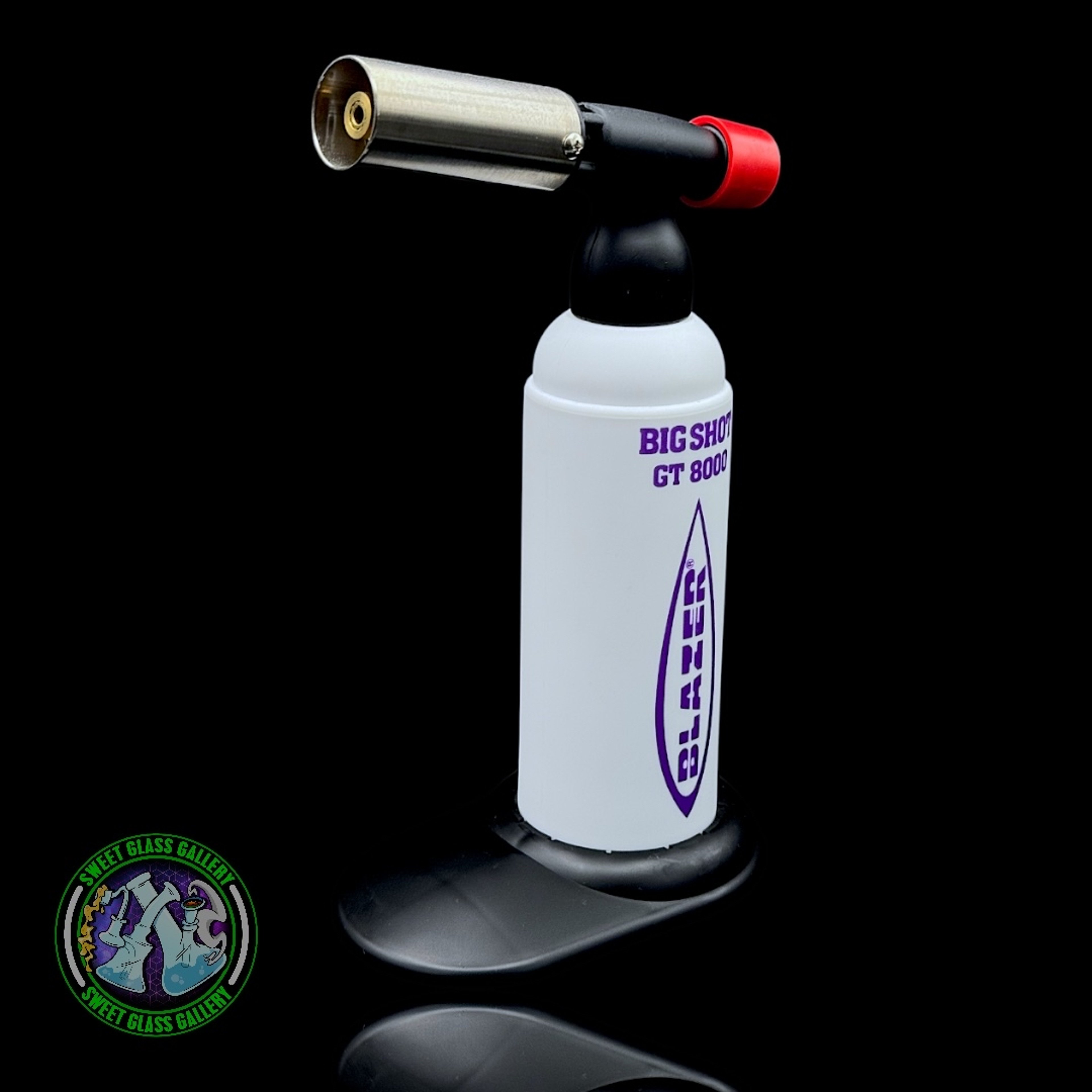 Preview pic of Blazer - Big Shot GT8000 Torch - White w/ Purple