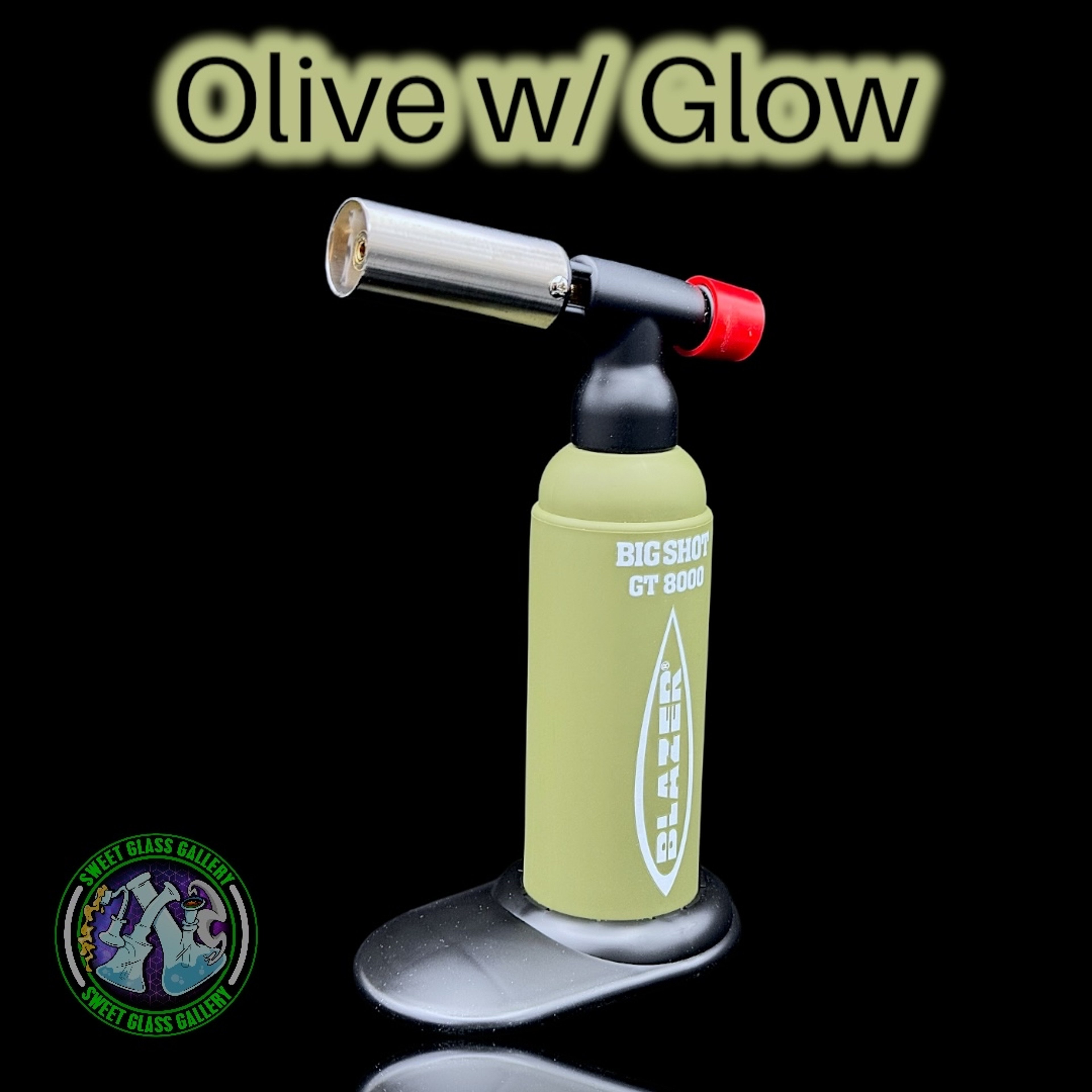 Preview pic of Blazer - Big Shot GT8000 Torch - Olive w/ Glow