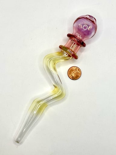 Preview pic of 19mm nectar collector gold and silver fumed