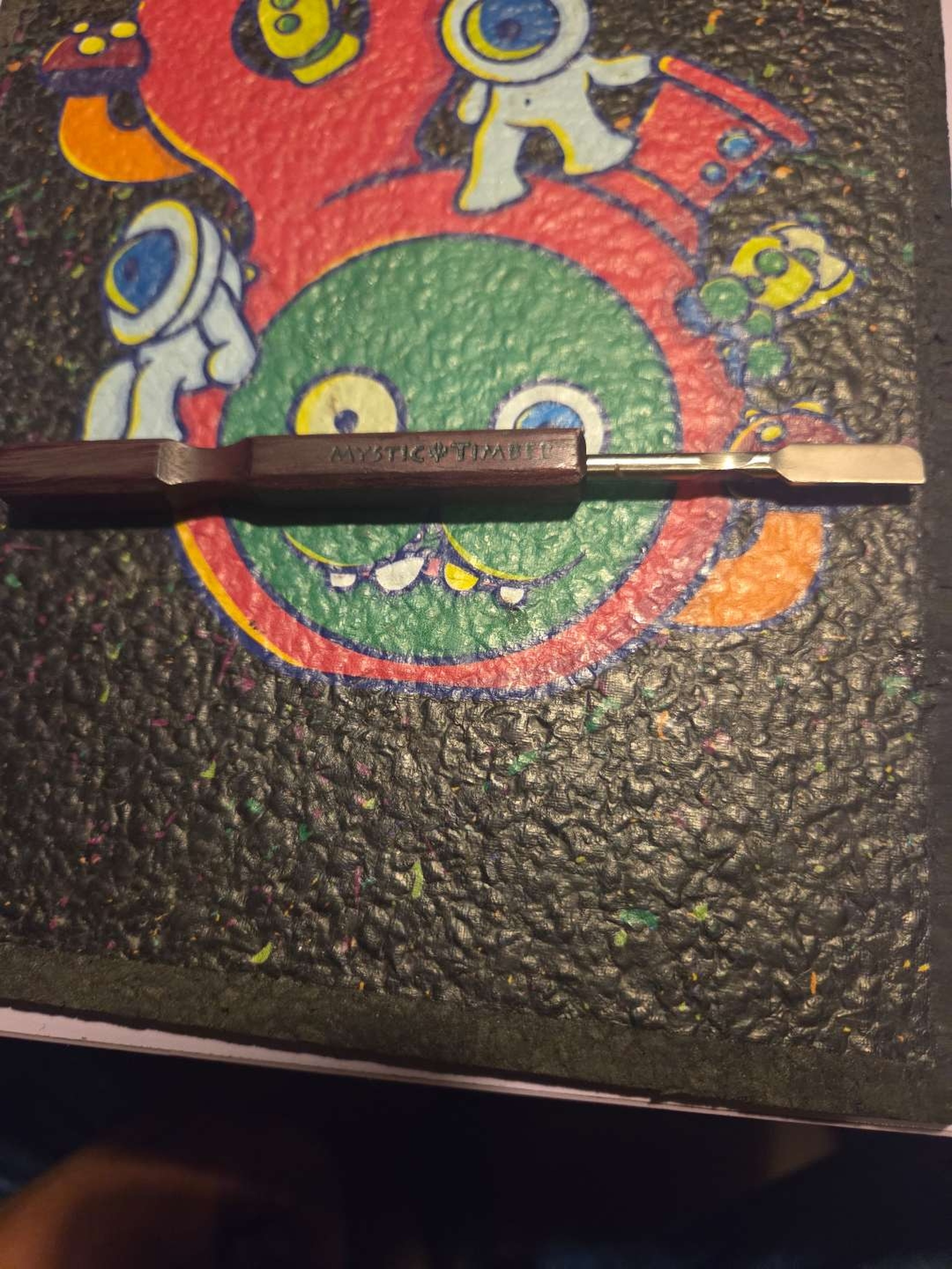 Preview pic of Mystic Timber Full Sized Straight Edge Dab Tool