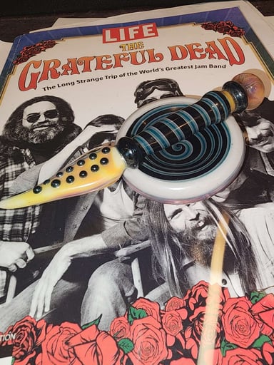 Preview pic of Chris Riley of Defi-Glass Sword Dabber and Glass Dish